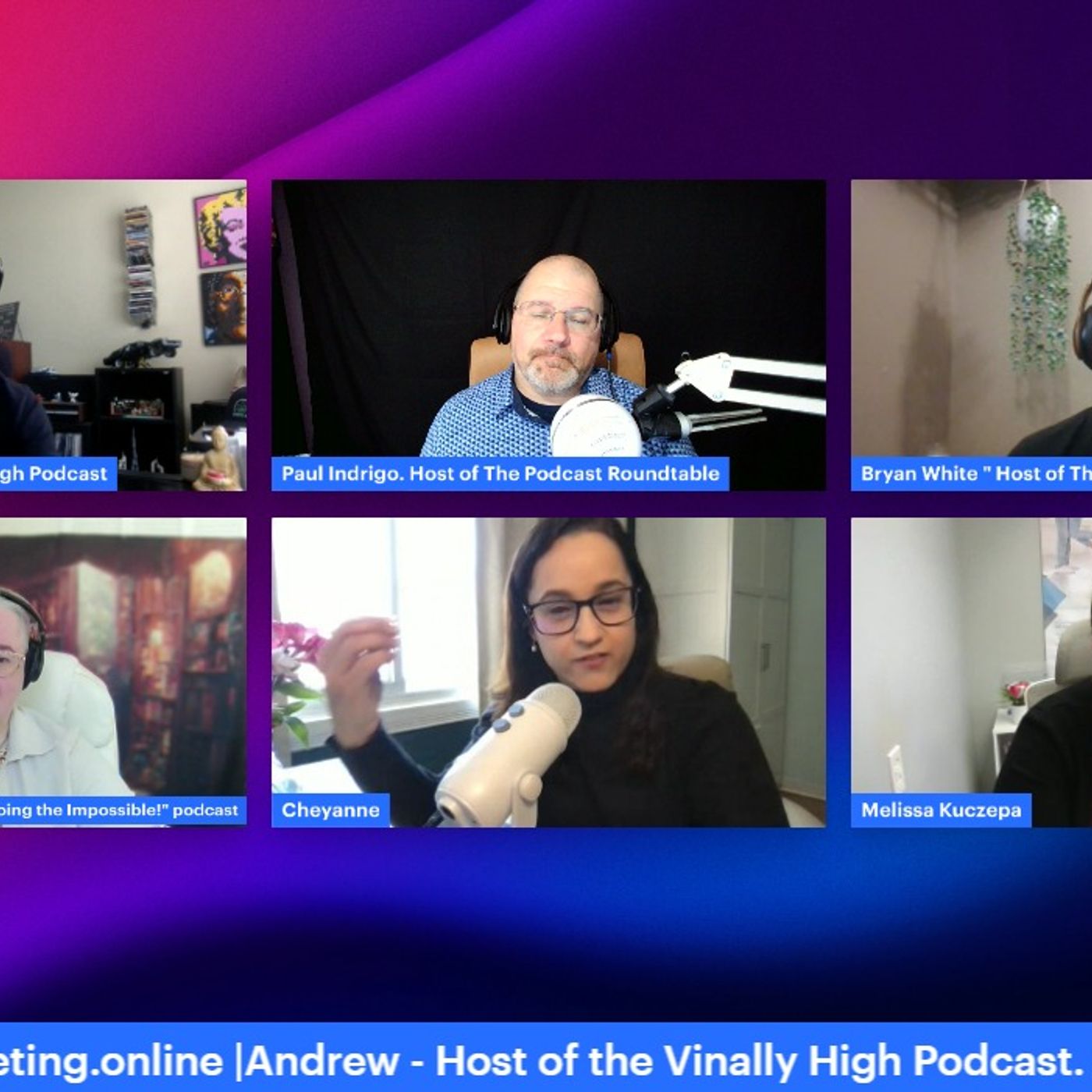 Podcast Roundtable: Discovering the Power of Human Connection Through Podcasts (Spring 2025) episode artwork