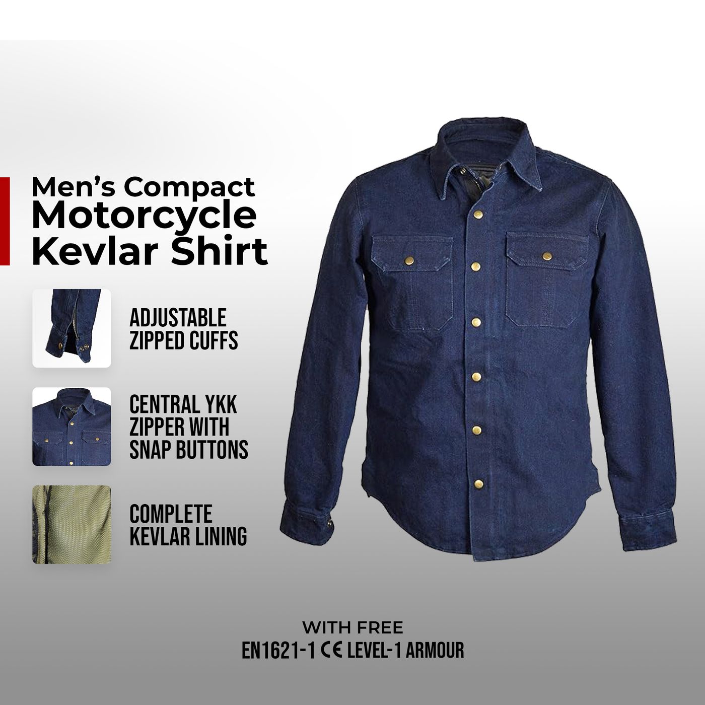 Premium Kevlar Motorcycle Shirts for Maximum Protection episode artwork