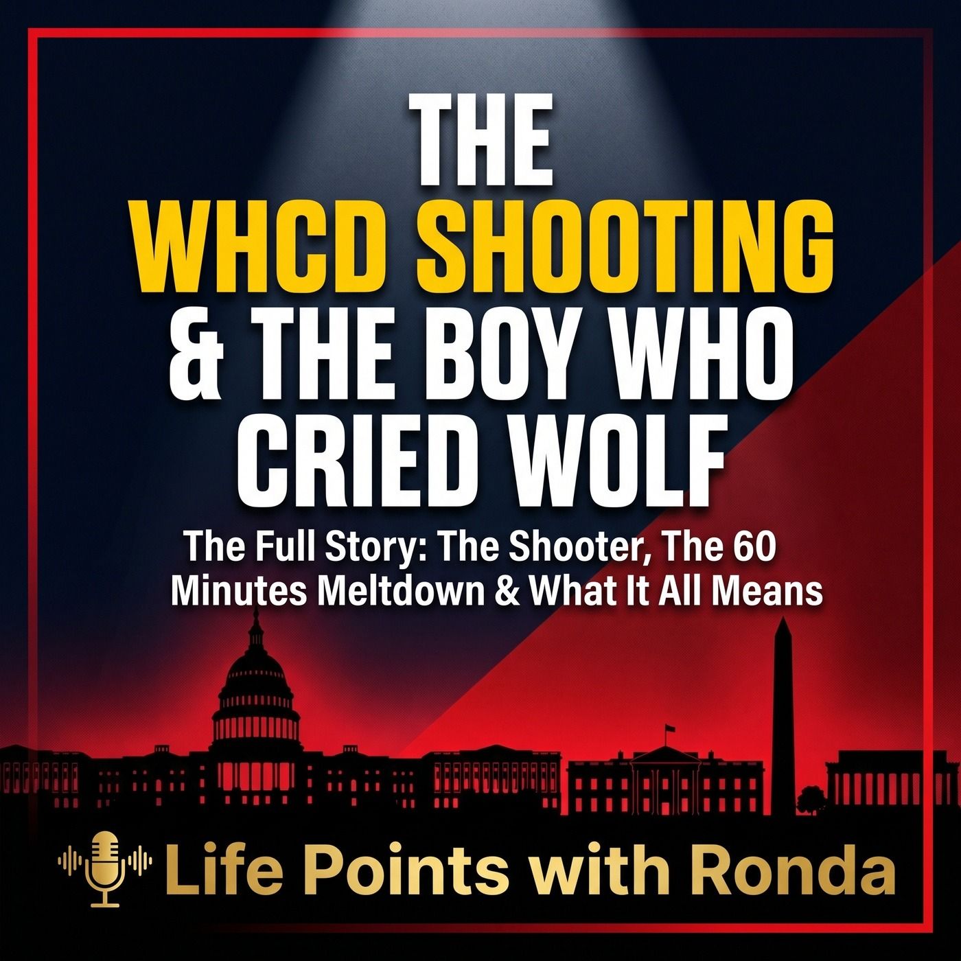 White House Correspondents' Dinner Shooting Scare: The Detail That Gives It All Away | Life Points with Ronda episode artwork