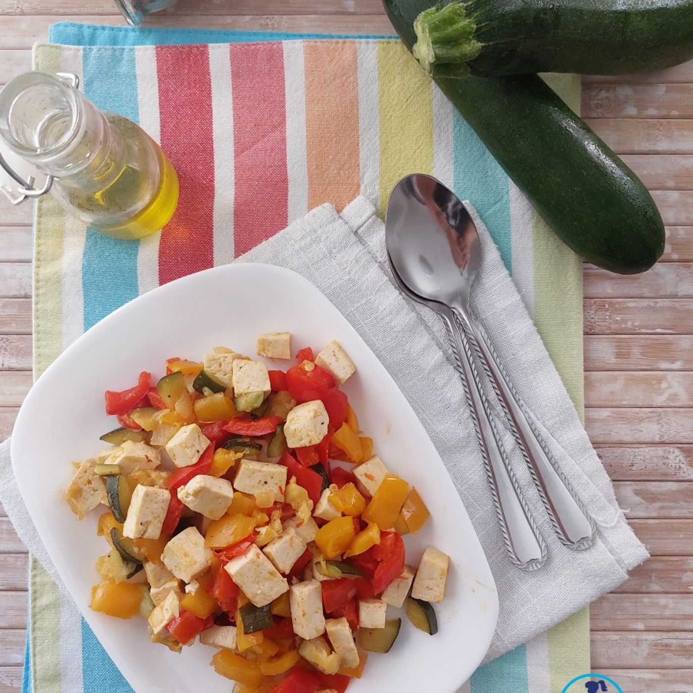Tofu in padella con verdure saltate senza salsa di soia episode artwork