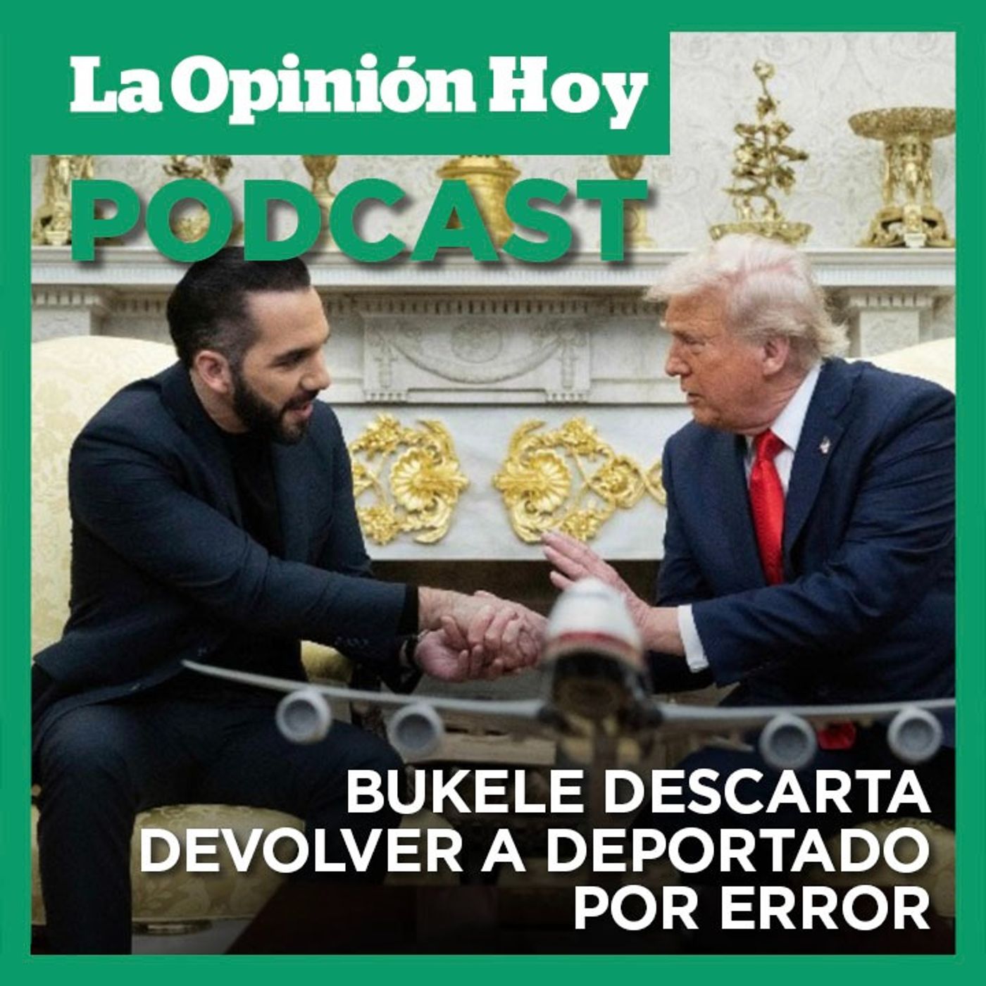 Nayib Bukele descarta frente a Trump retornar a Kilmar Ábrego García a EE.UU.