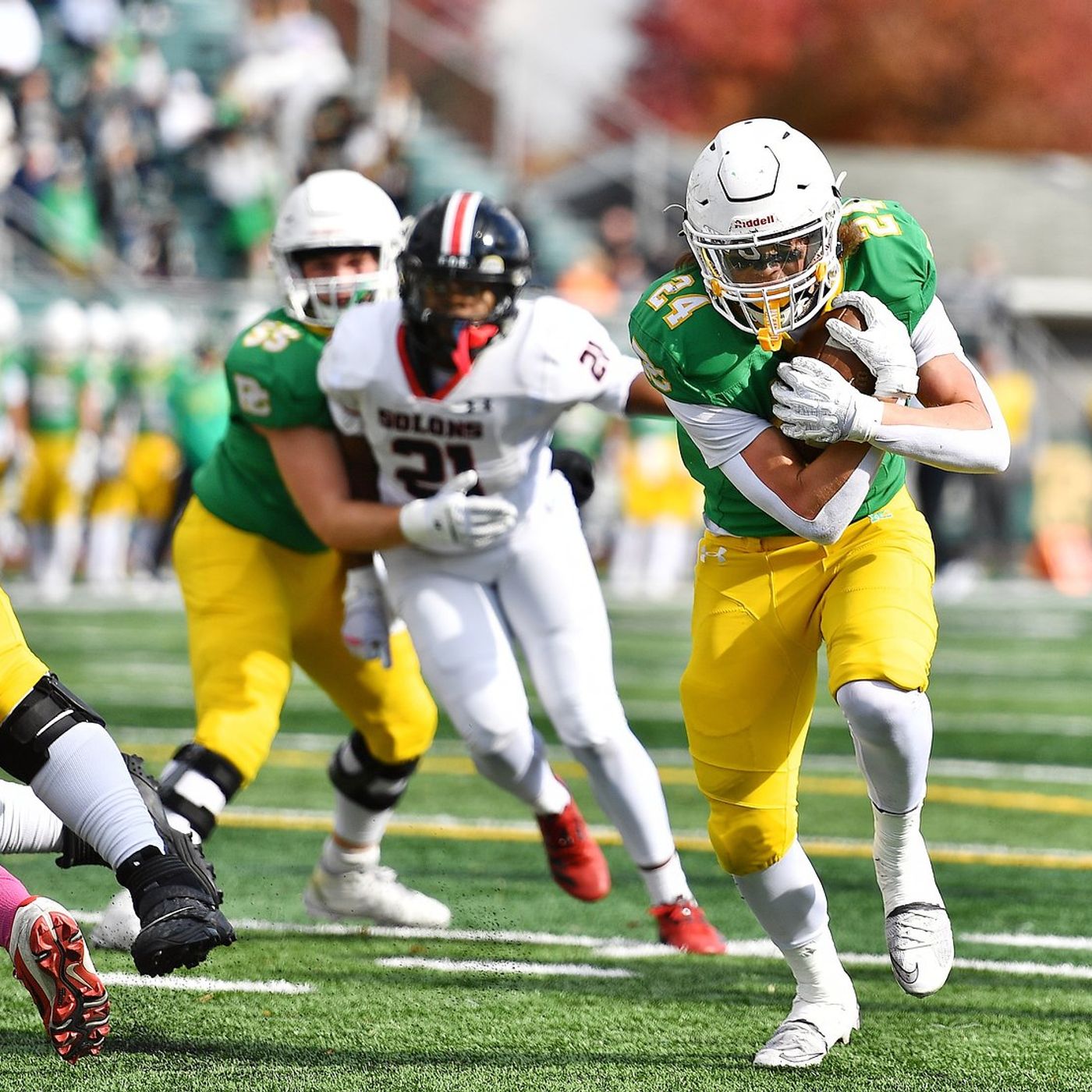 5A playoffs: Broden Mackert, Providence run over Springfield High 63-19