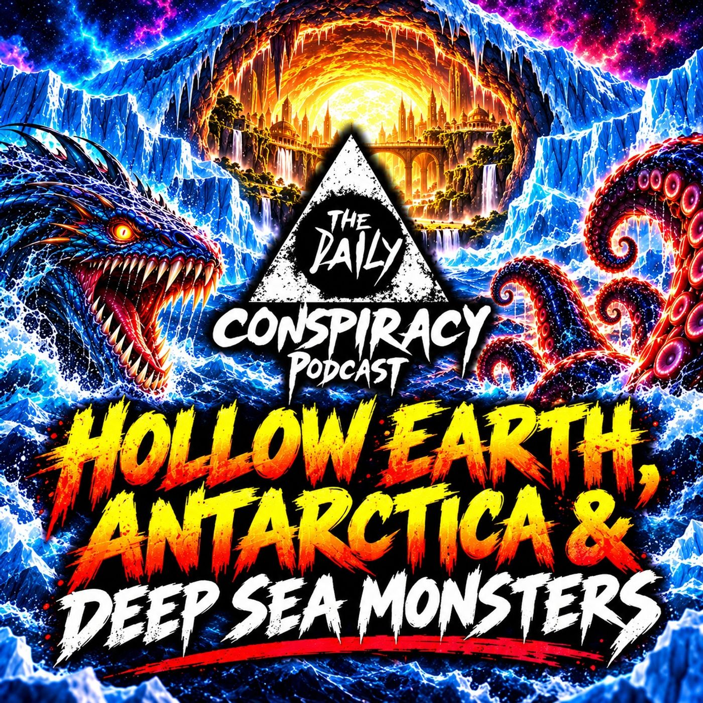 Hollow Earth, Antarctica & Deep Sea Monsters