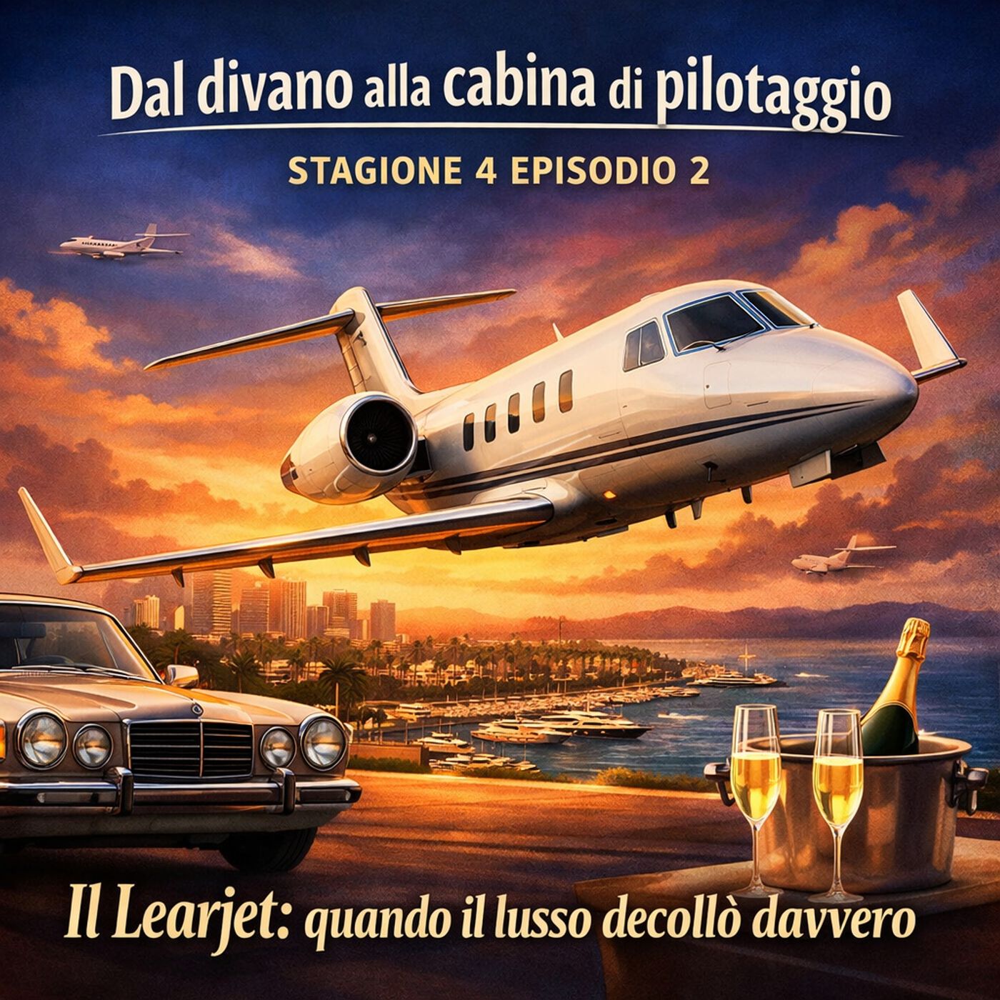EP.2 - La storia dei Jet Privati - Il Learjet - Quando il lusso decollò davvero