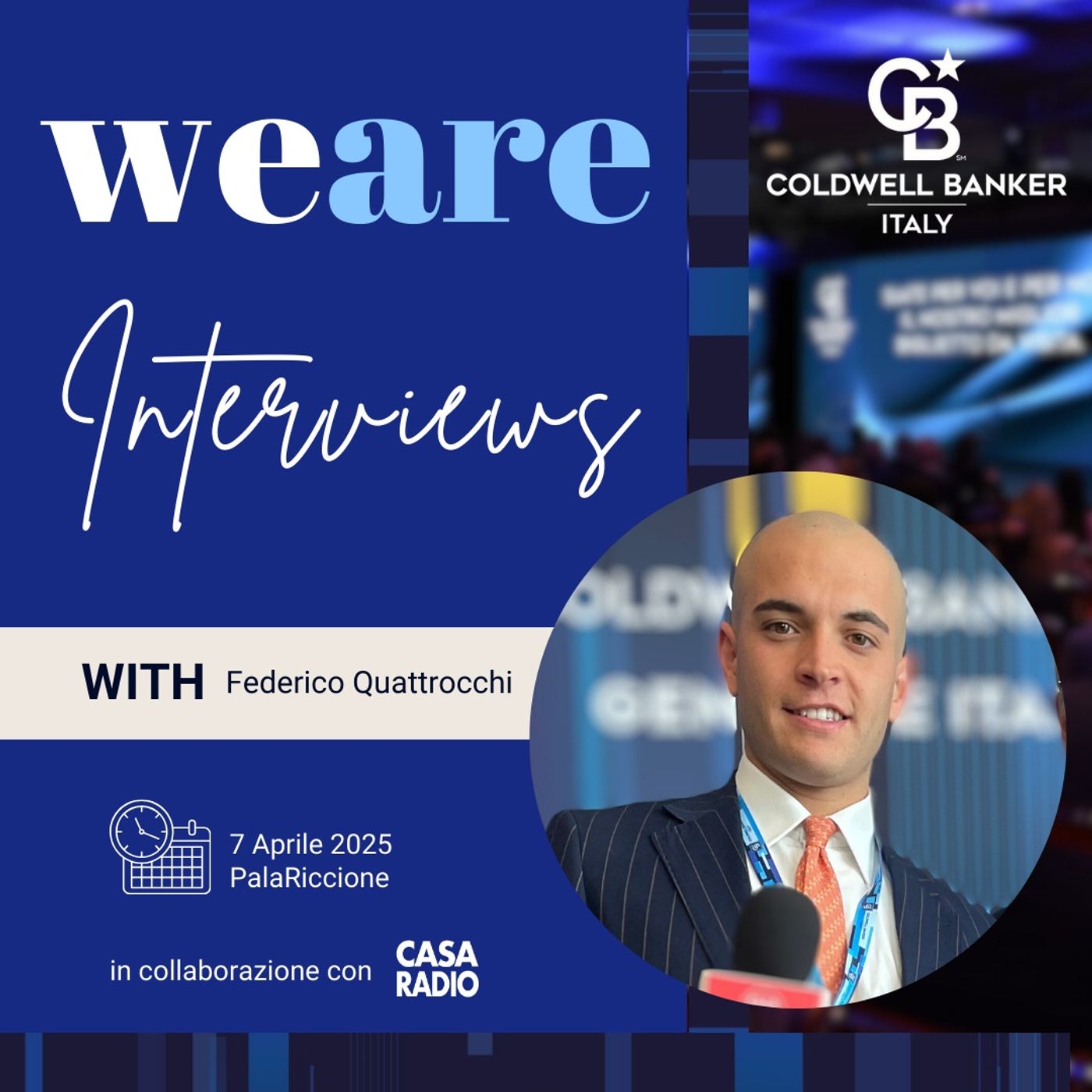 Intervista con Federico Quattrocchi durante la convention Coldwell Banker 2025 a Riccione episode artwork