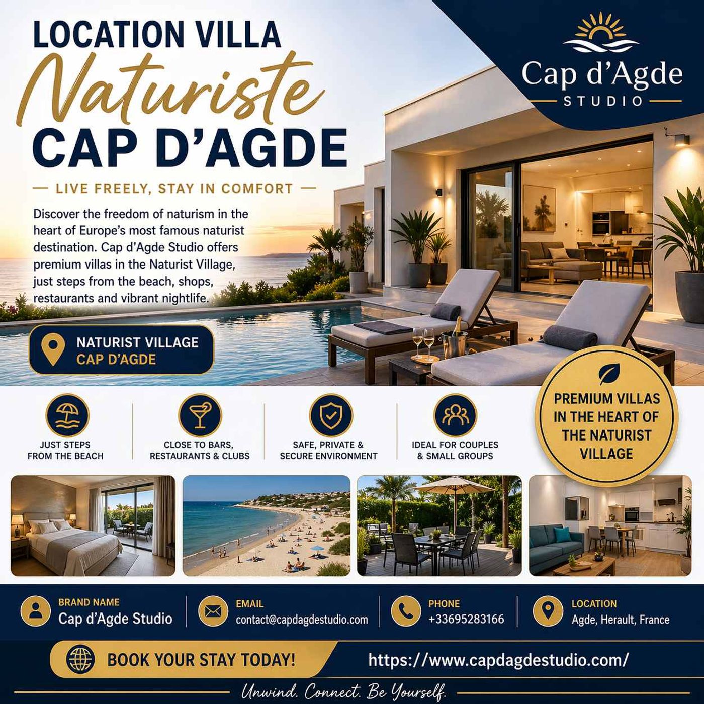 Best Location Villa Naturiste Cap d’Agde for a Unique Stay episode artwork