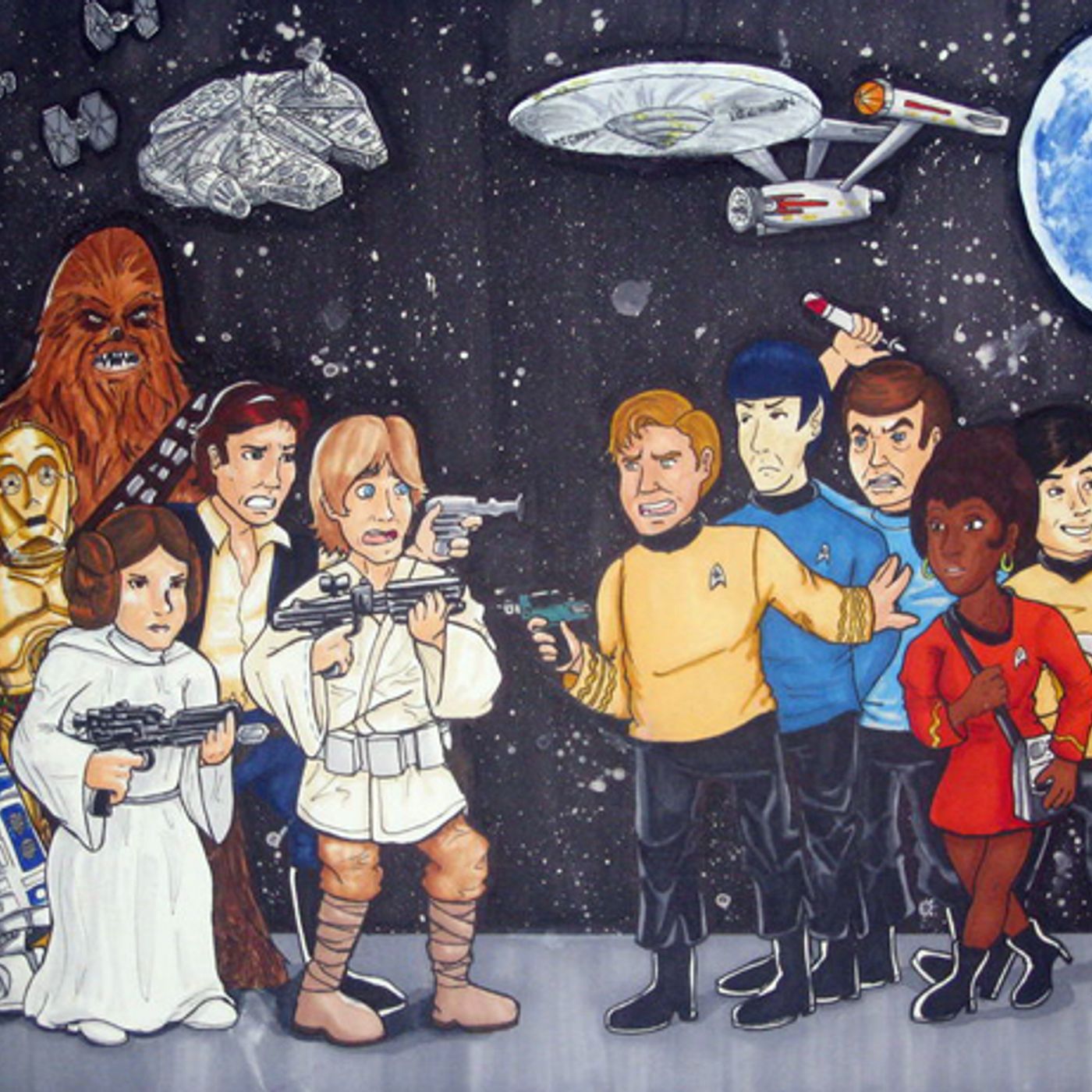 The Miscellaneous Star Wars Star Trek Debate episode artwork
