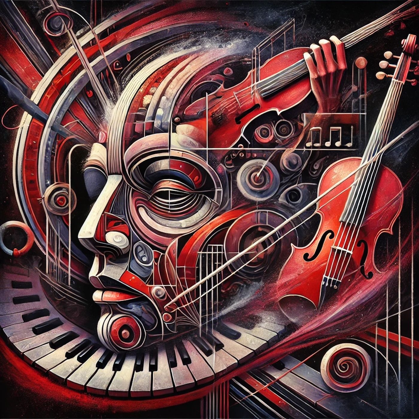 "Cat's foot iron claw, neuro-surgeons scream for more at paranoia's poison door. Twenty first century schizoid man." episode artwork