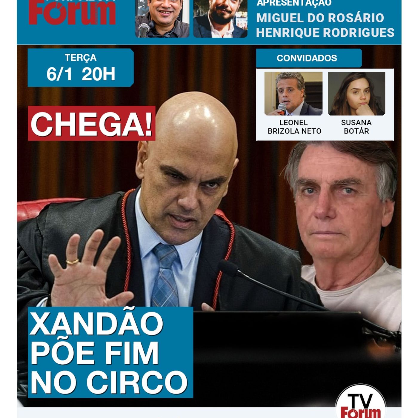 Moraes veta ida a hospital e põe fim no circo de Bolsonaro | Bolsonaristas aumentam tom dos ataques episode artwork