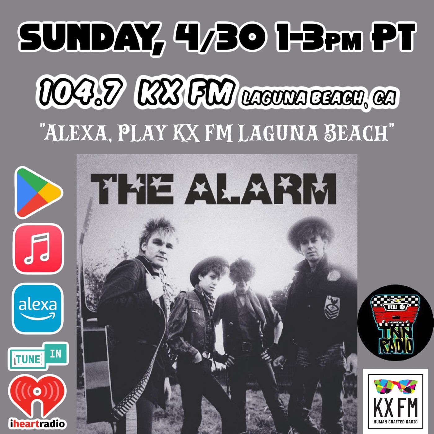 TNN RADIO | April 30, 2023 show with The Alarm Pennywise and Oingo Boingo Former Members episode artwork
