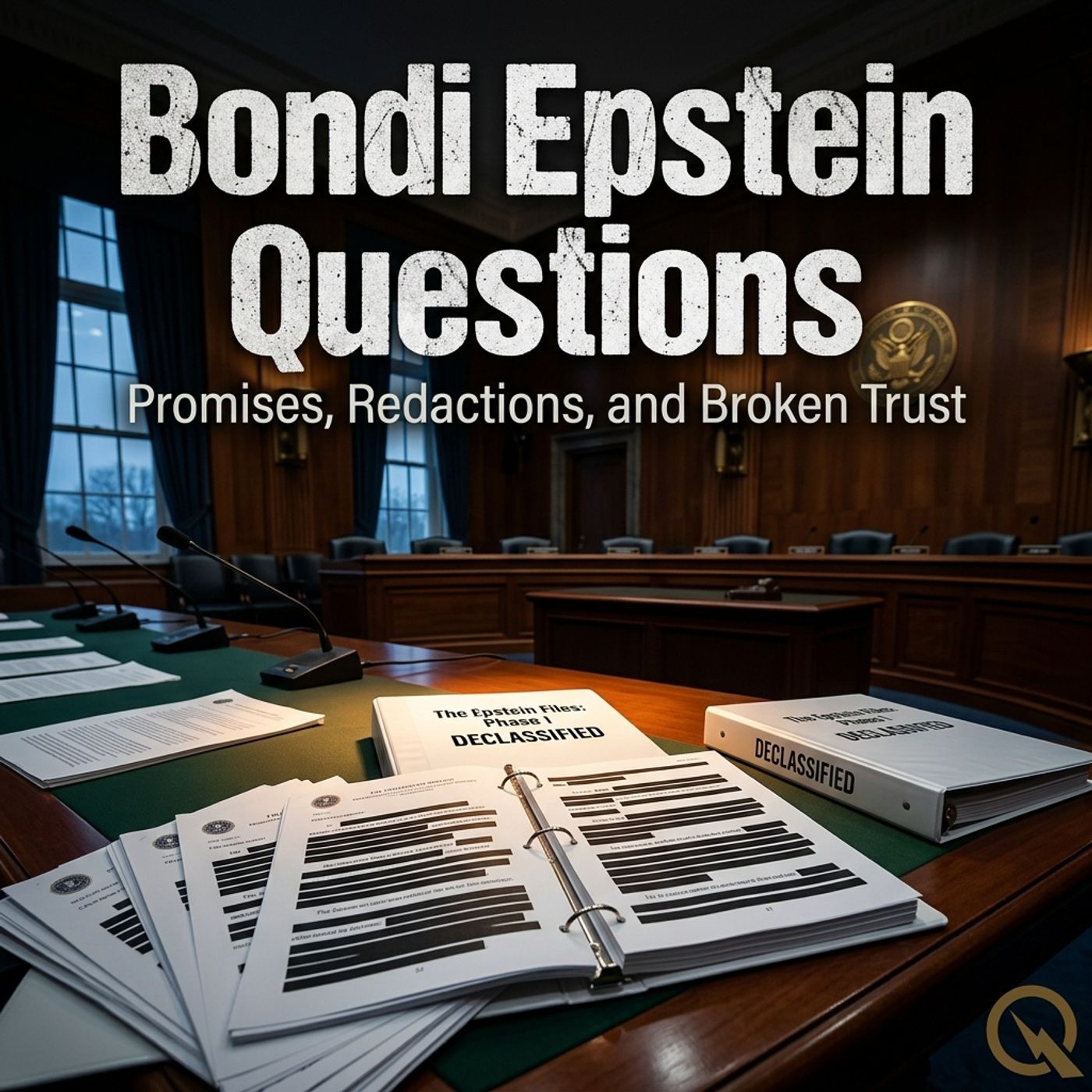 Bondi Epstein Questions cover