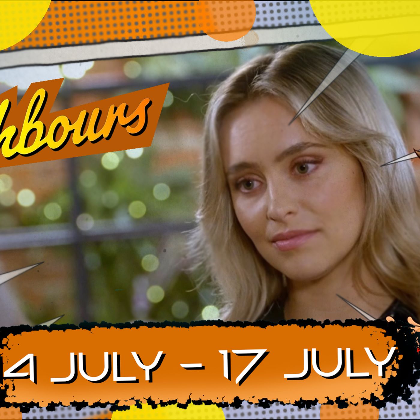Neighbours 14th - 17th July 2025 Summary episode artwork