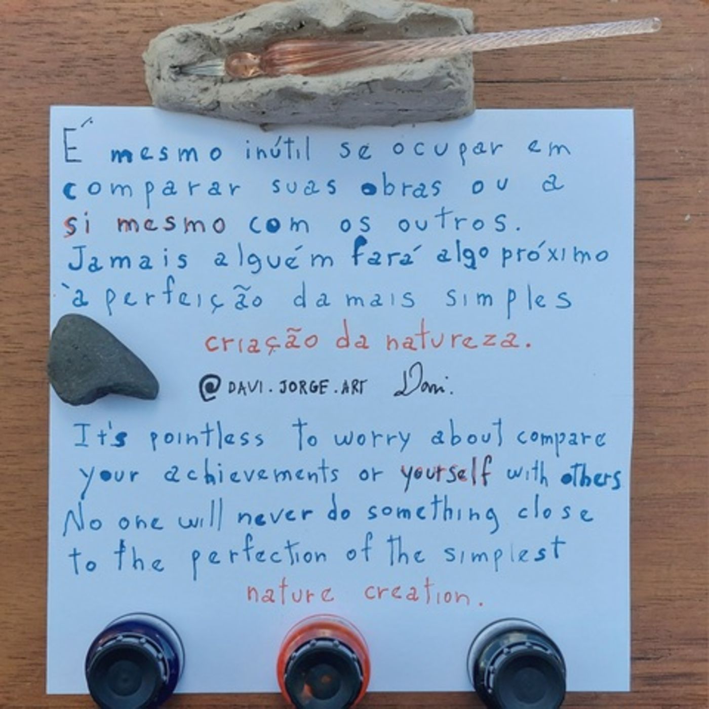 Pensamentos de Davi