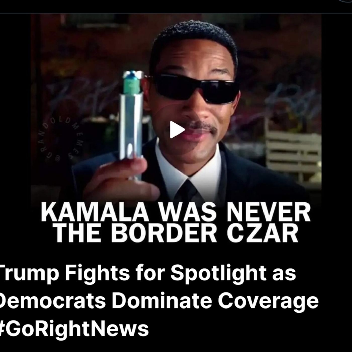 Trump Fights for Spotlight as Democrats Dominate Coverage #GoRightNews