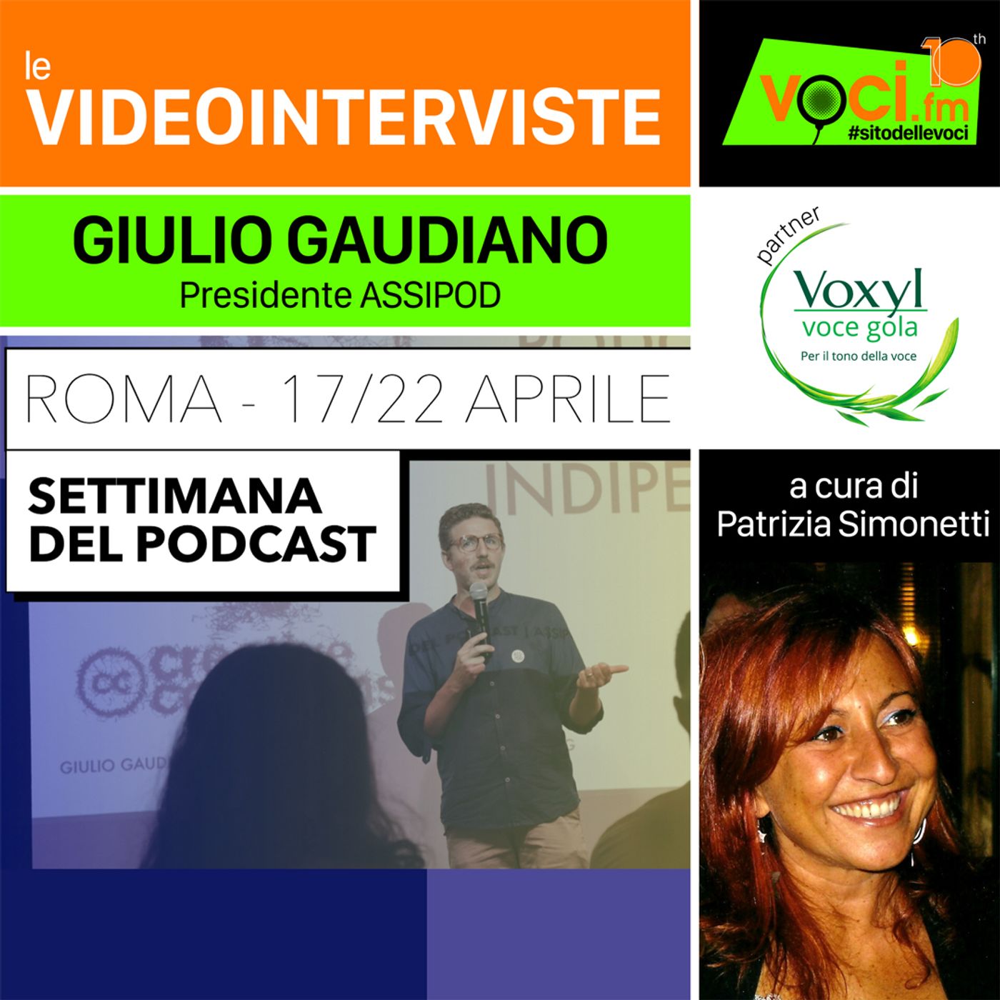 GIULIO GAUDIANO (Anteprima SETTIMANA DEL PODCAST) - clicca play e ascolta l'intervista episode artwork