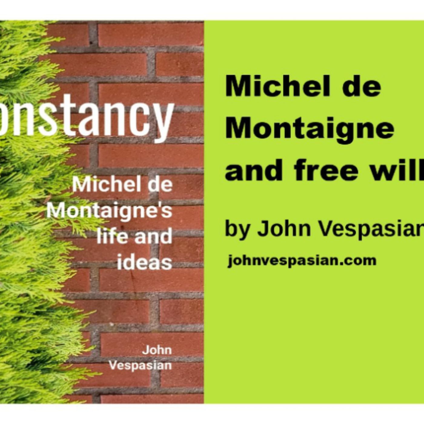 Michel de Montaigne and free will episode artwork