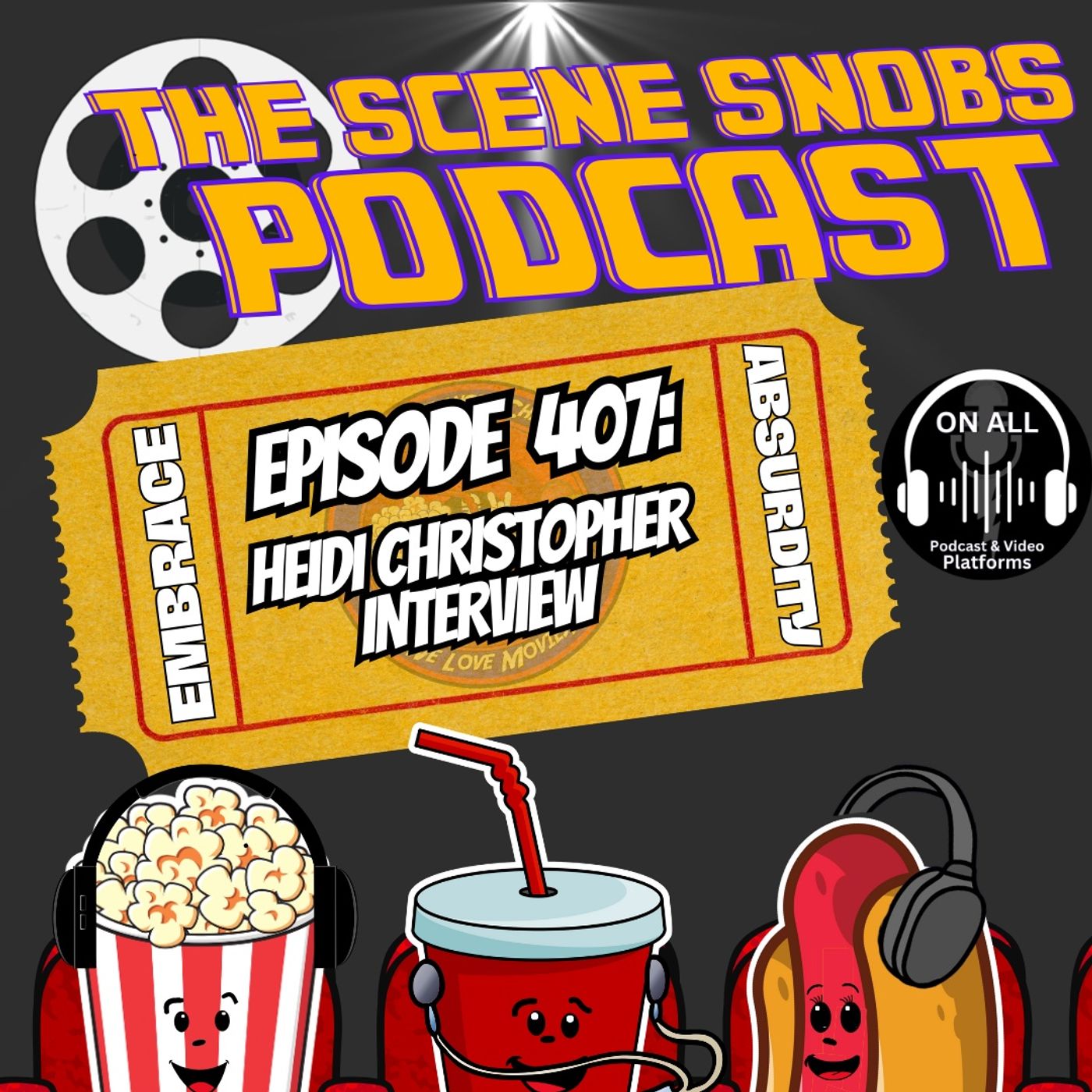 Heidi Christopher Interview | Horror Writing, Book Adaptations & Top 5 | Scene Snobs Podcast Ep. 407