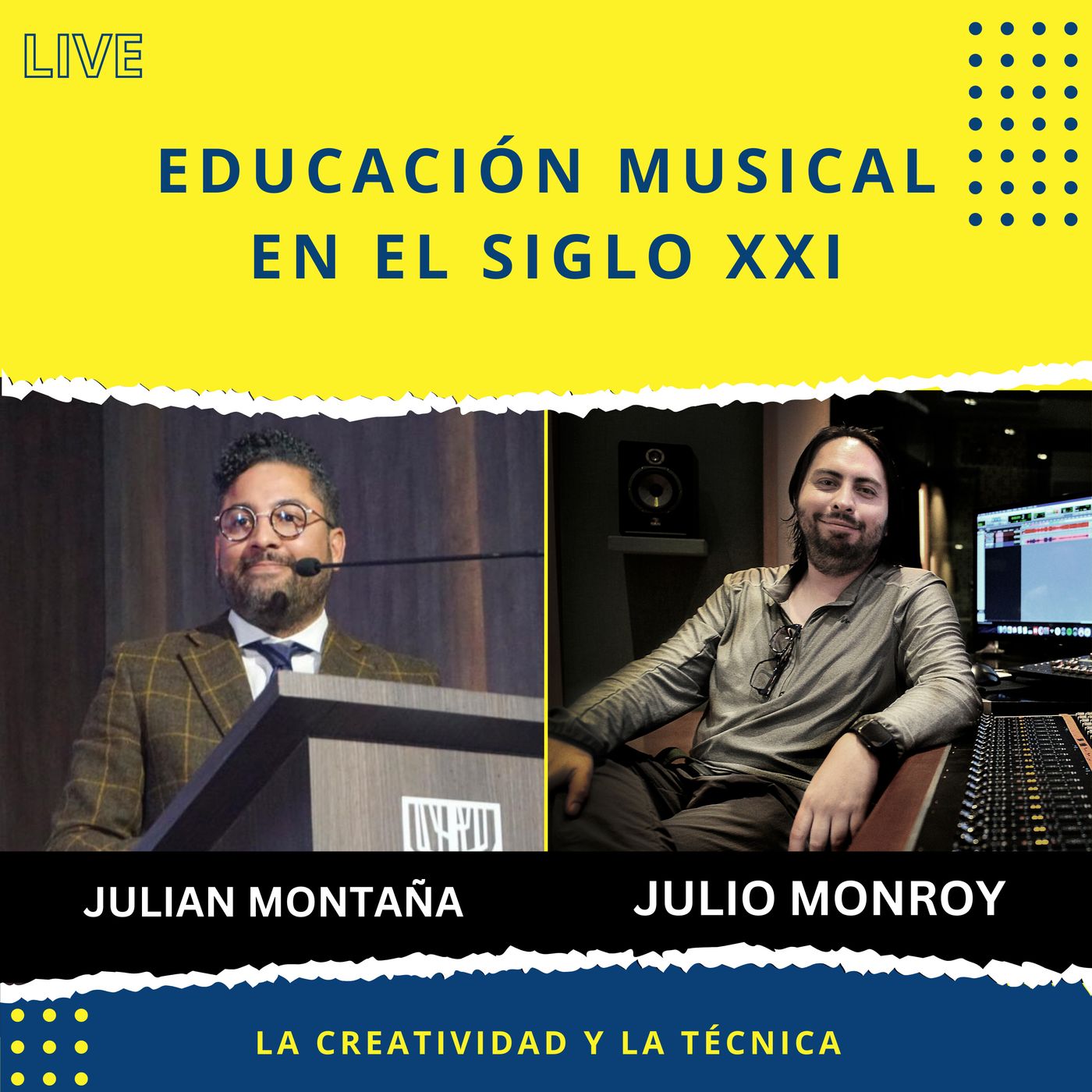 Educación musical en el siglo XXI - Conversamos con Julian Montaña episode artwork