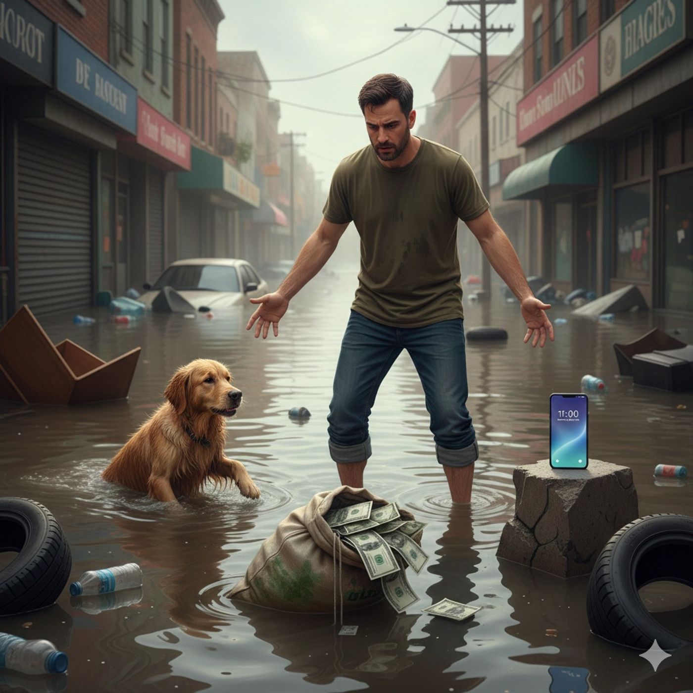 Si se inunda la ciudad y solamente tienes que escoger uno para salvar, ¿A quién rescatarías? episode artwork