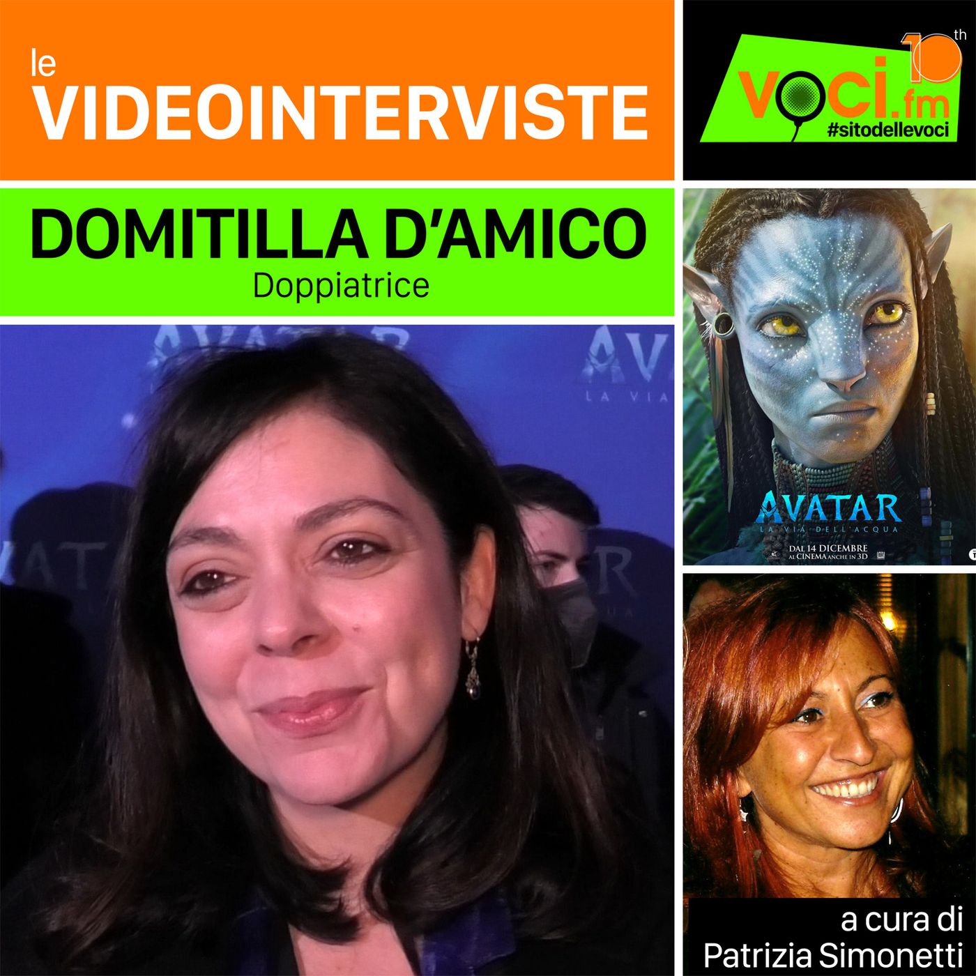 DOMITILLA D'AMICO (Avatar 2) su VOCI.fm - clicca play e ascolta l'intervista episode artwork