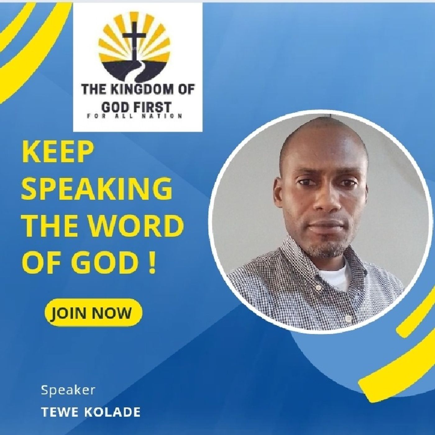 KEEP SPEAKING THE WORD OF GOD! episode artwork
