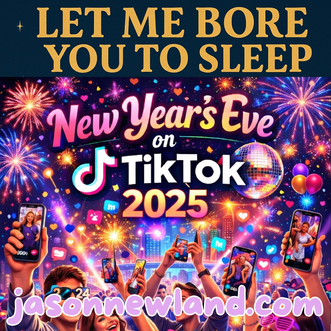 (music) (10 hours) New Years Eve on Tik Tok | LMBYTS #1525 | Jason Newland | 31st December 2025