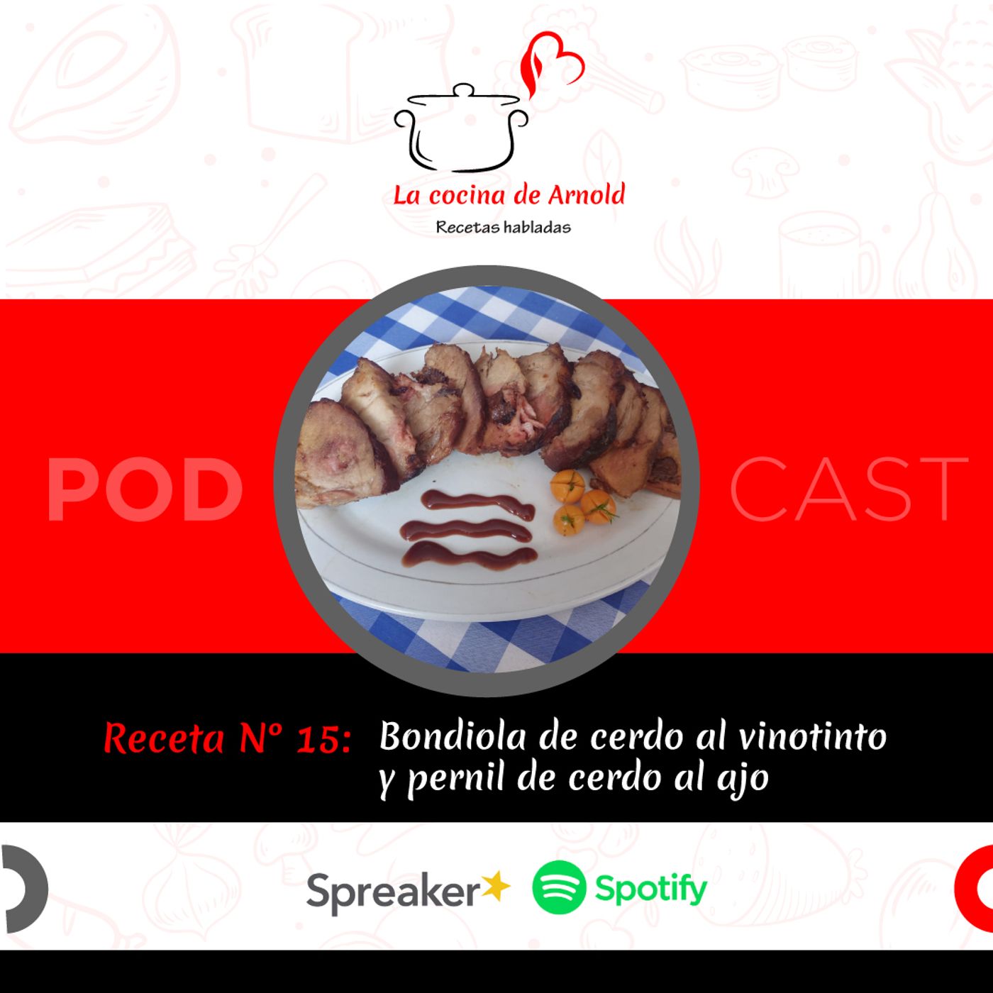La cocina de Arnold, recetas habladas