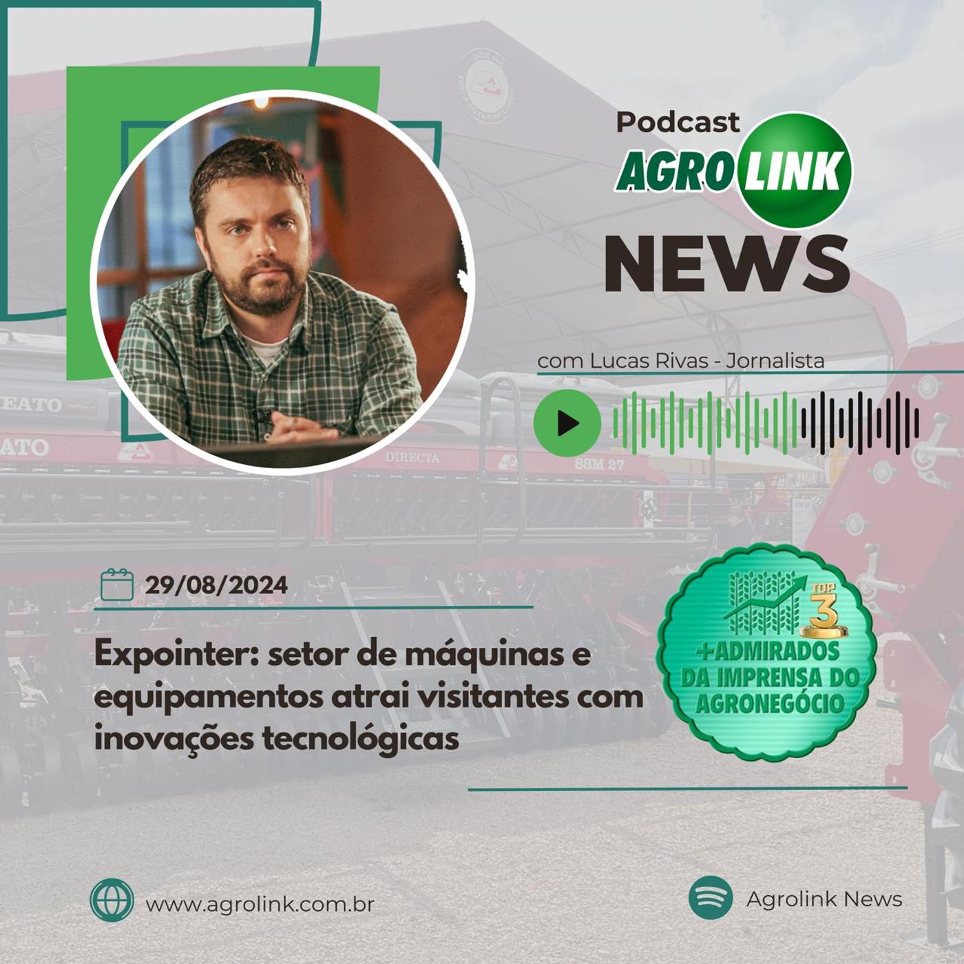 Fávaro visitará Expointer, nesta sexta-feira, com expectativa de anúncios episode artwork
