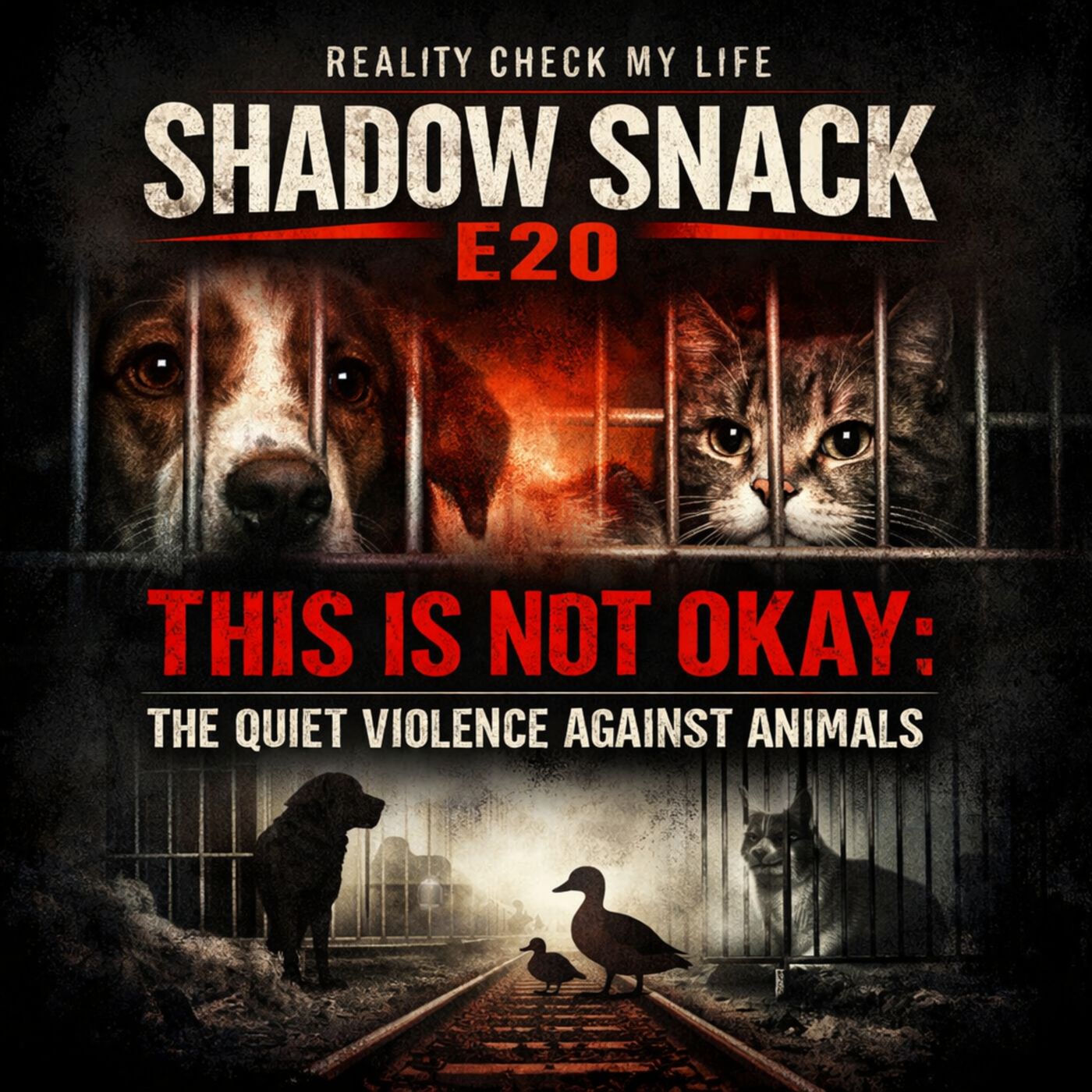 Shadow Snack S1E20: This Is Not Okay: The Quiet Violence Against Animals episode artwork