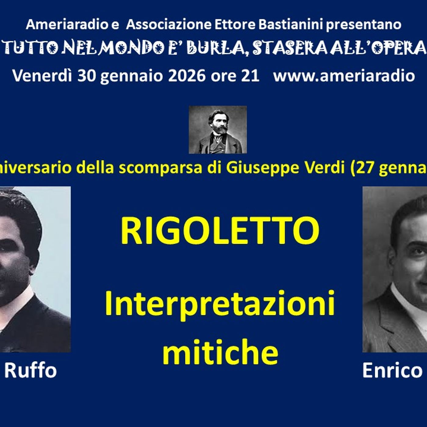 Tutto nel Mondo è Burla stasera all'Opera - Rigoletto interpretazioni mitiche