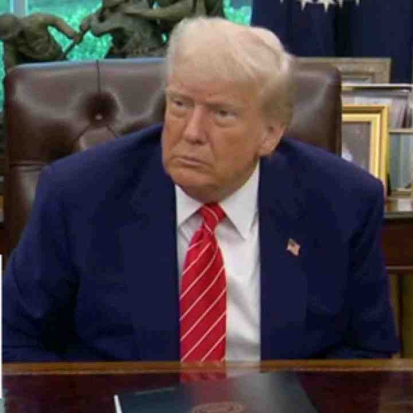 President Trump delivers remarks on the US Steel Deal episode artwork