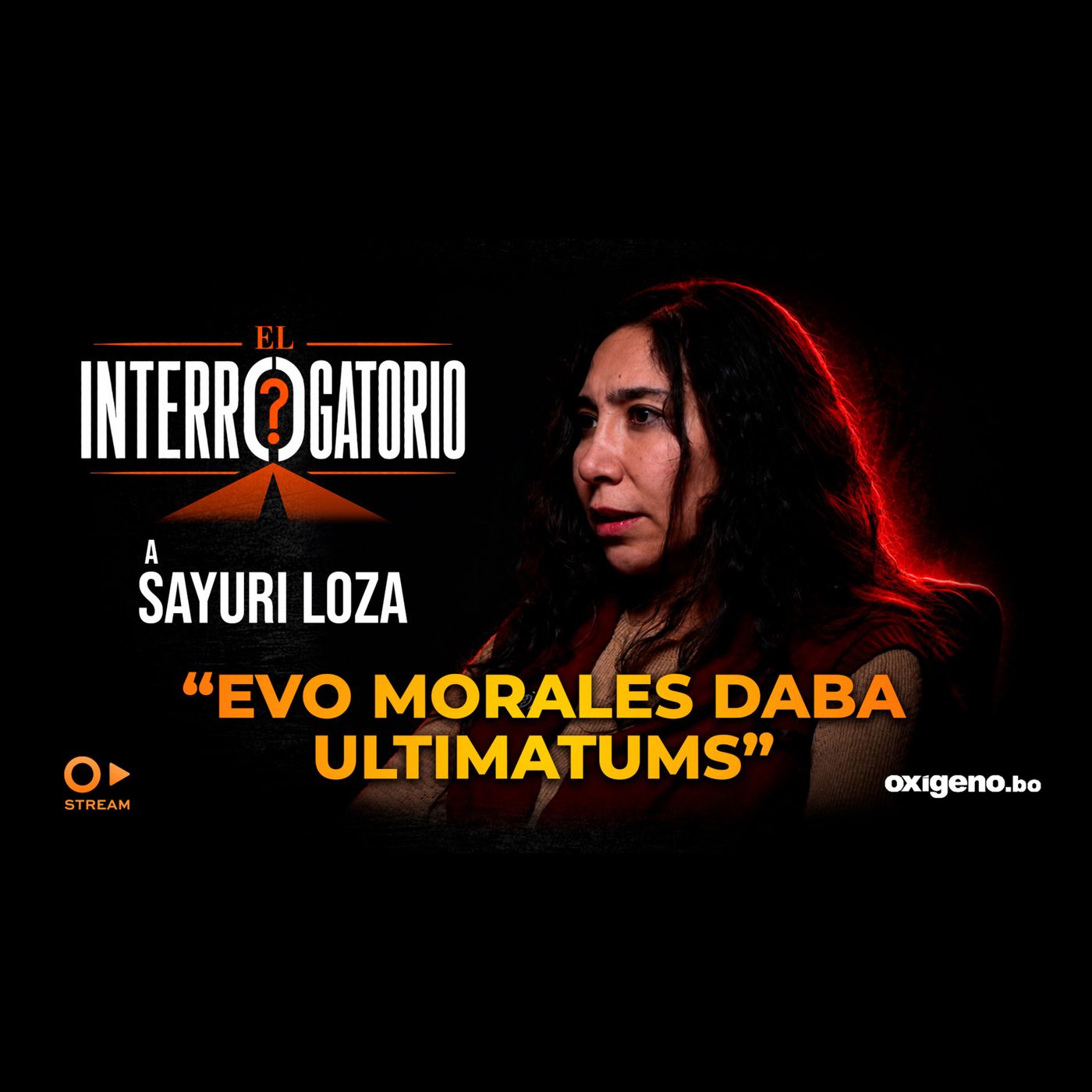 EL INTERROGATORIO | Episodio 2| SAYURI LOZA: "Evo quiso llevarme al MAS... y le dije NO" episode artwork