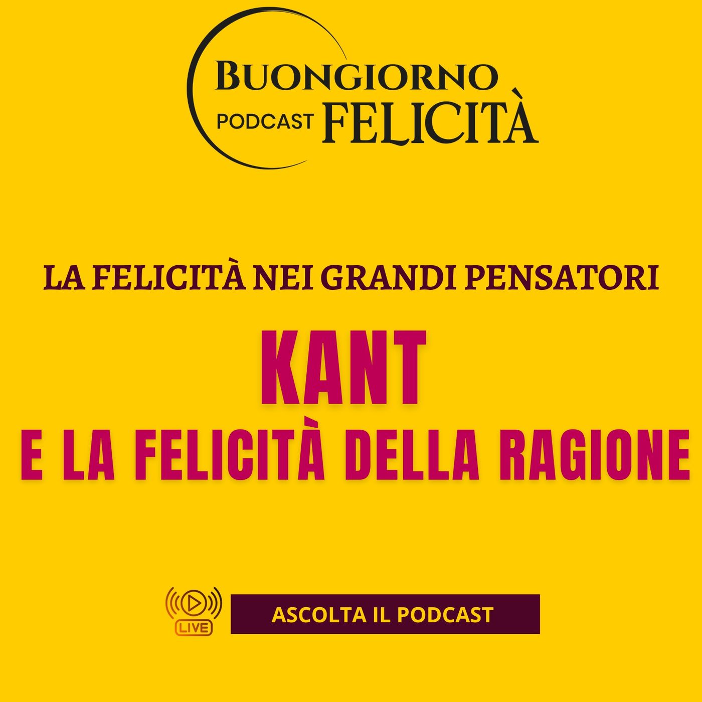 Buongiorno Felicità il podcast di Mario Alberto Catarozzo