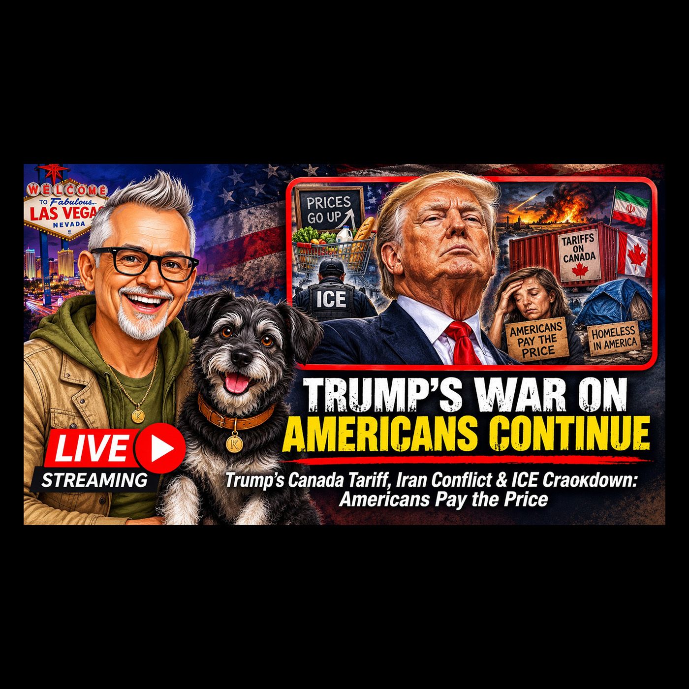 Trump's War on Americans Continue episode artwork