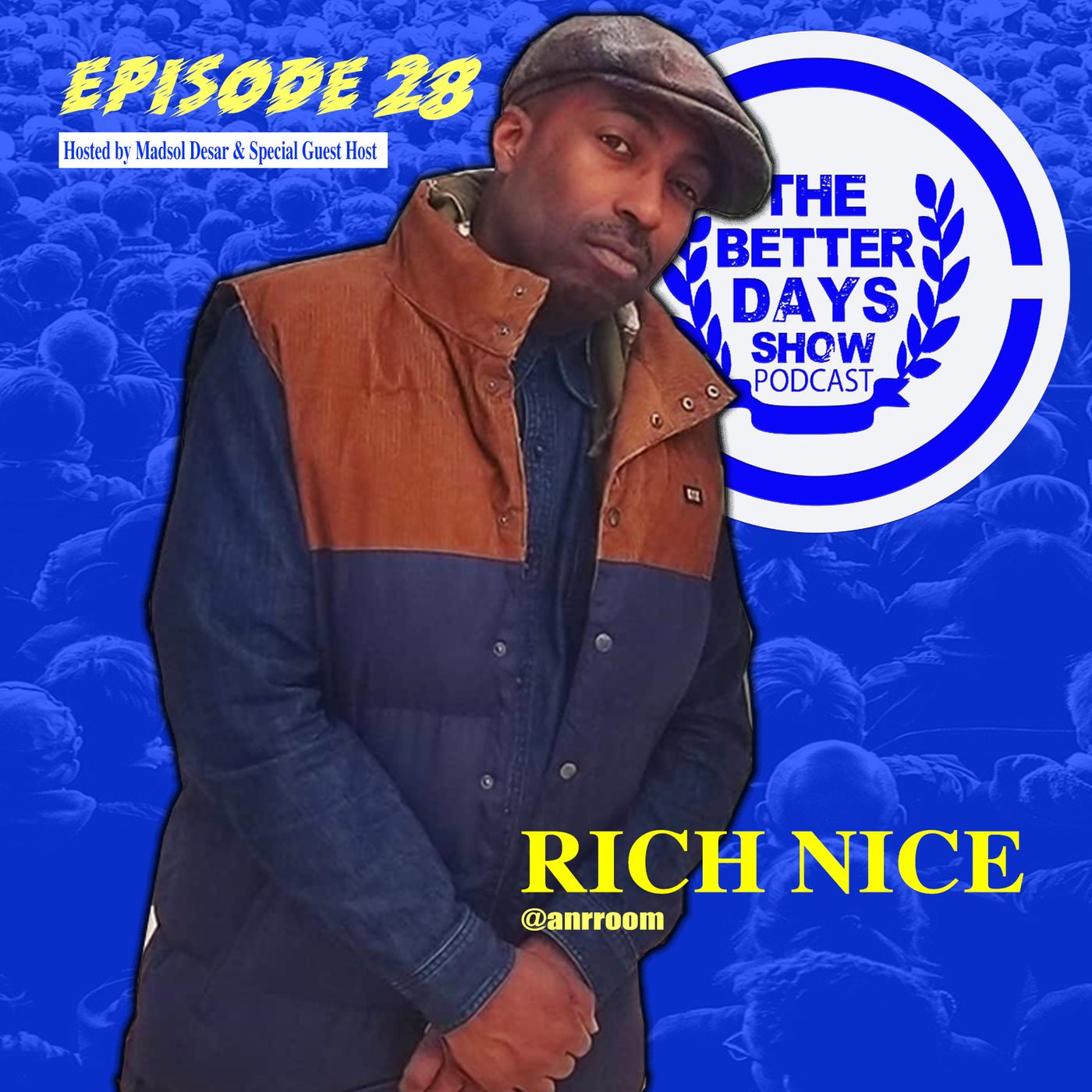 Episode 28. Rich Nice talks Trackmasters, various artist, production, Hip Hop & R&B + more. episode artwork