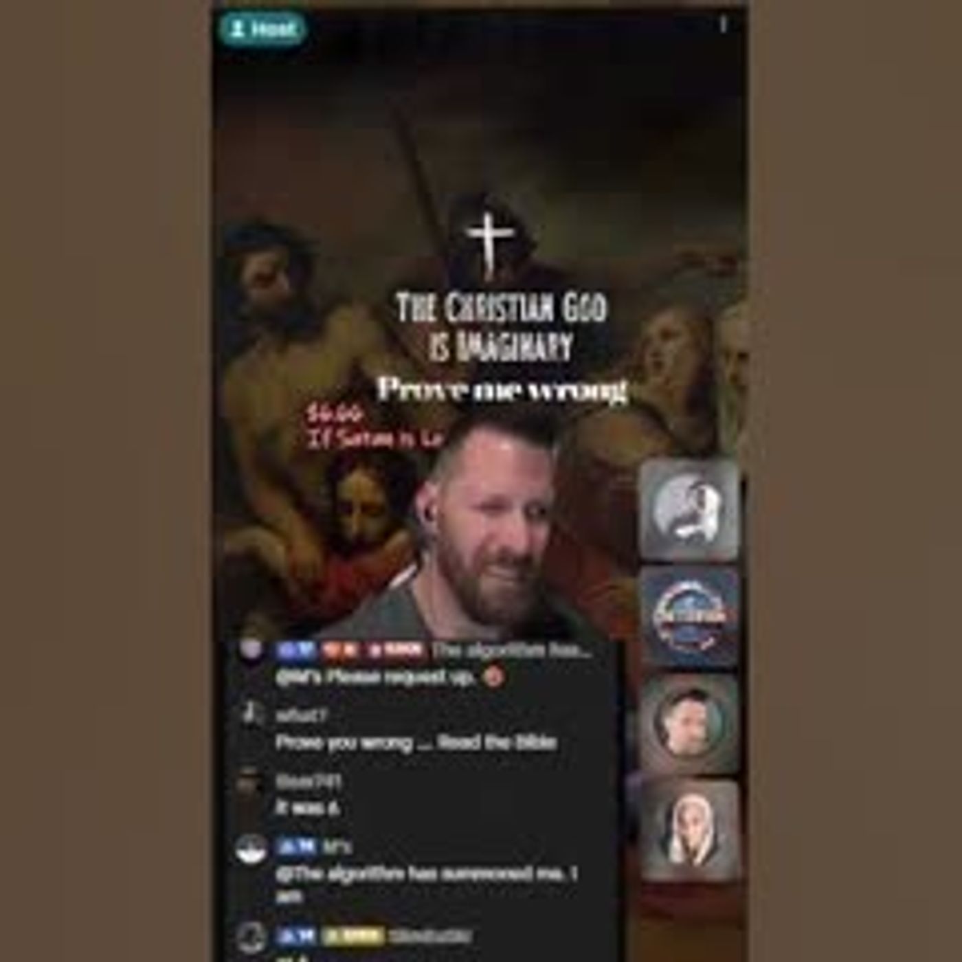 Muslim caller defeated by embryology and a pedo-prophet episode artwork