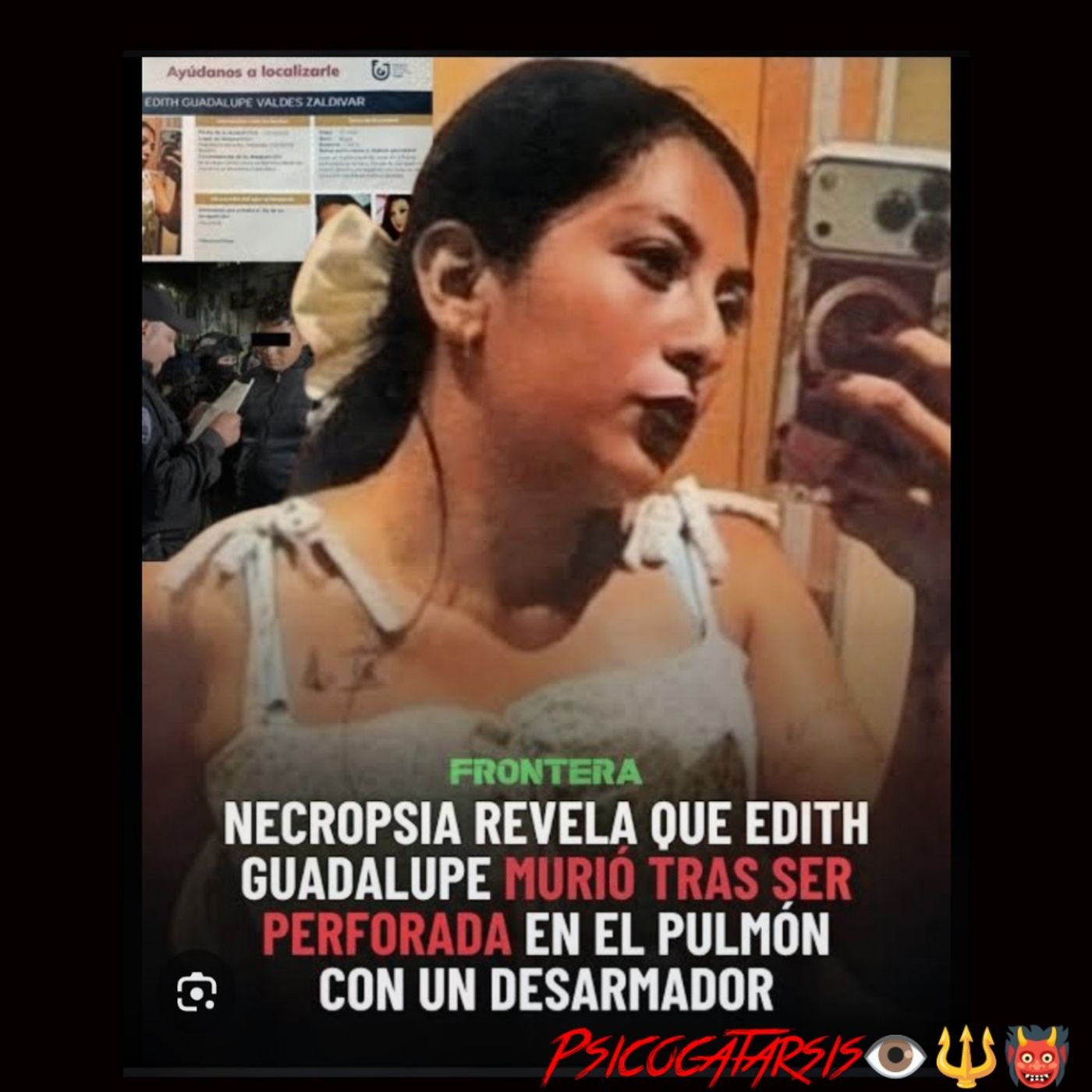 El FEMINICIDIO  de Edith Guadalupe  MUEREN agentes de EU en Chihuahua  JULIÁN MAZOY en SDPtarde ️ episode artwork