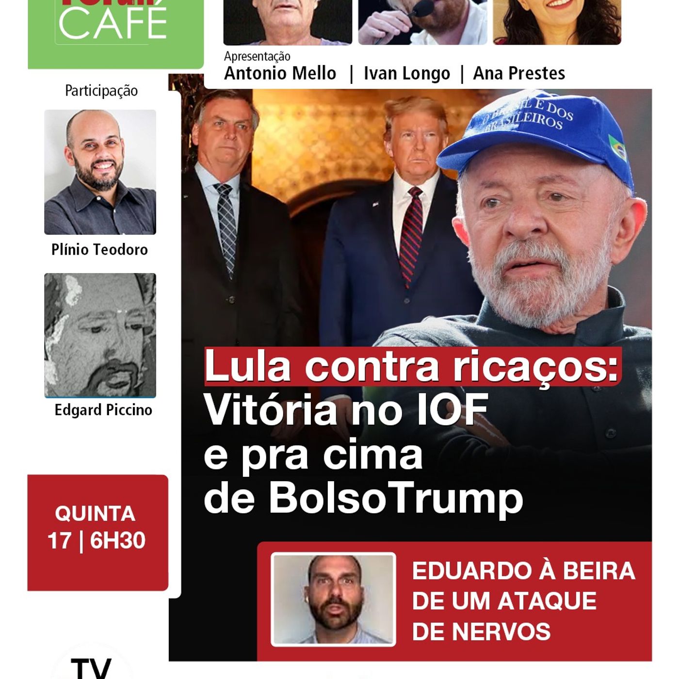 Lula tem vitória com IOF e vai pra cima do BolsoTrump | Dudu Bolsonaro no desespero | 17.07.25