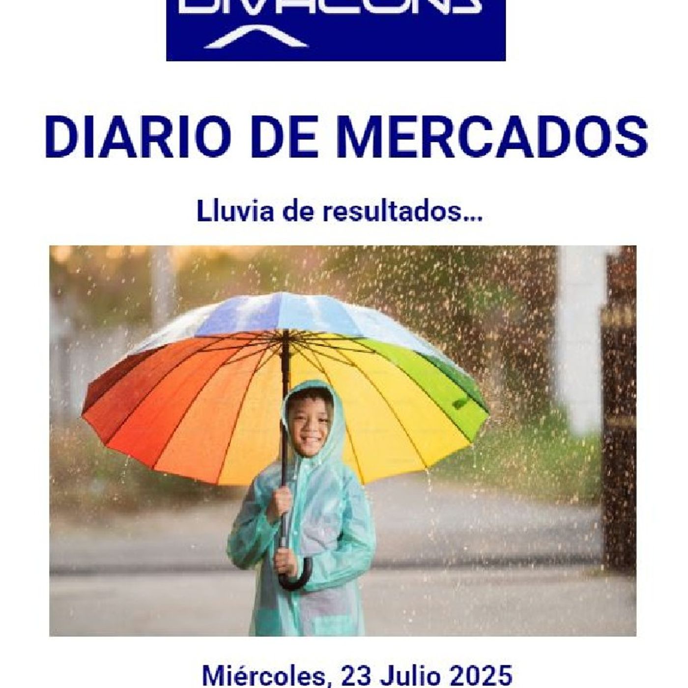 PODCAST en abierto DIARIO DE MERCADOS Miércoles 23 Julio 2025 episode artwork