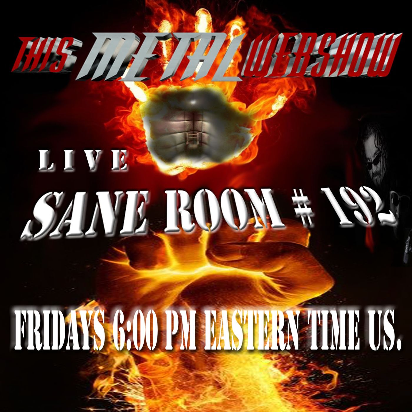 This Metal Webshow Sane Room # 192 LIVE episode artwork