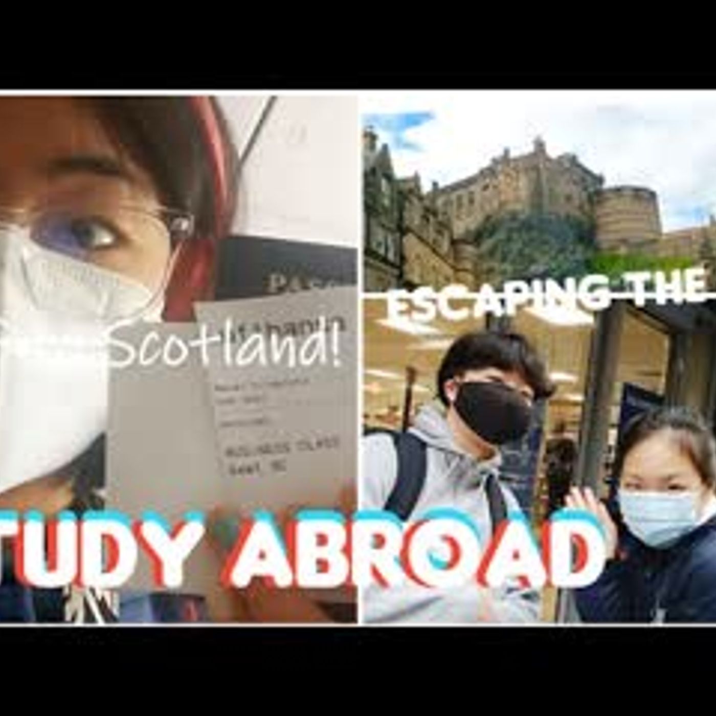 Study abroad during COVID [vlog 1 - quarantine]   Edinburgh, Scotland episode artwork