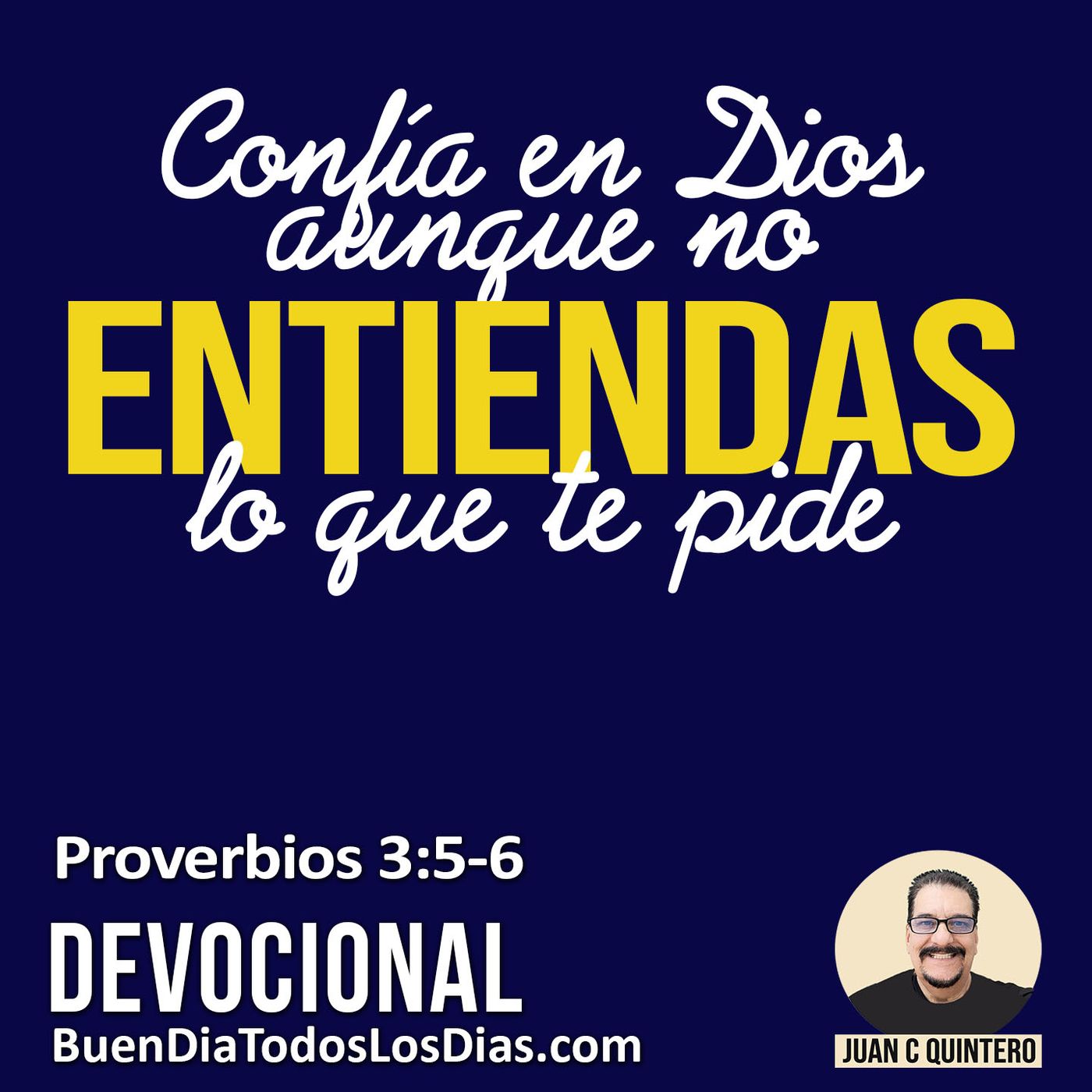 Confiar cuando no podemos ver el camino