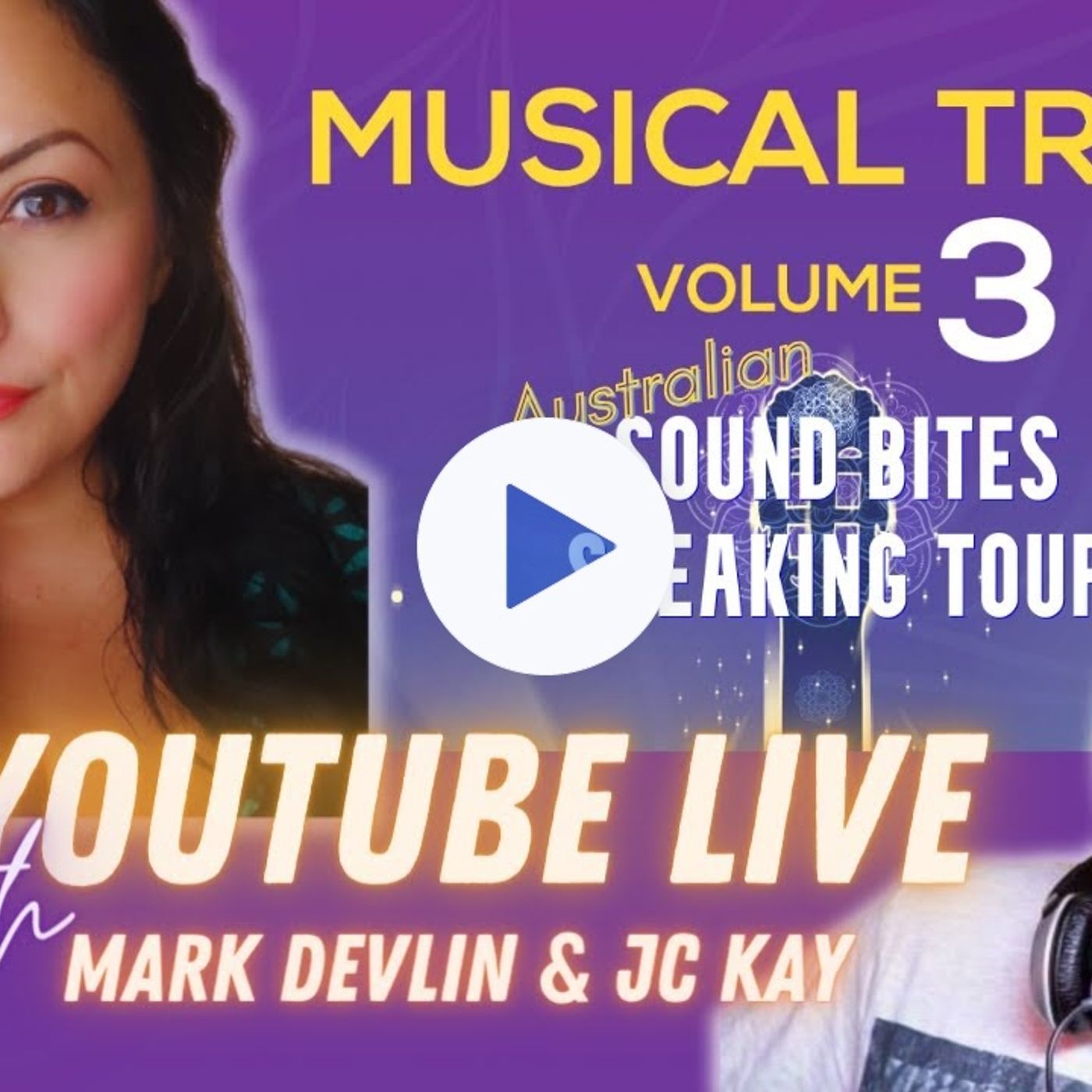 JC Kay goes live with Mark Devlin - Musical Truth Mini Speaking Tour of Australia