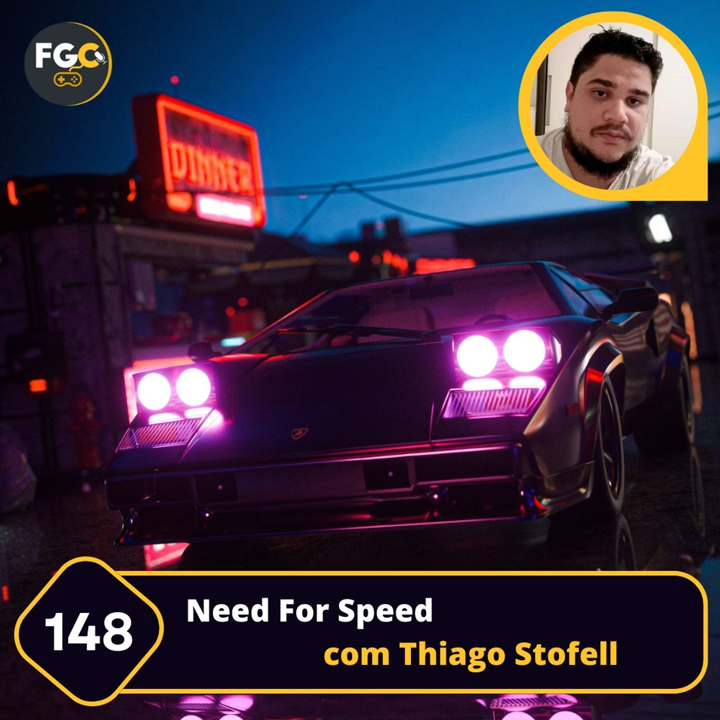 Fala Gamer Cast - #148 - Need For Speed com Thiago Stofell episode artwork