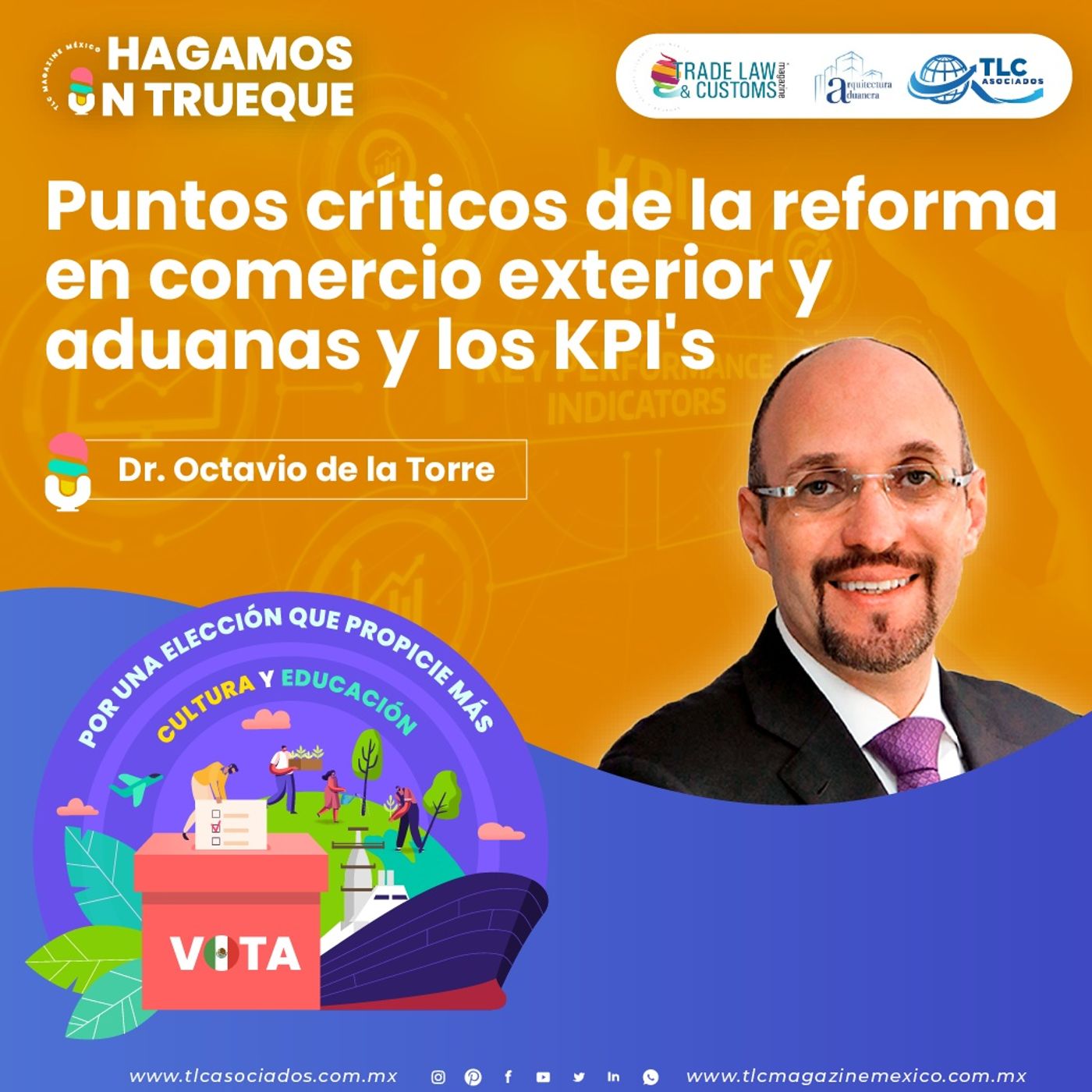 Episodio 209. Puntos críticos de la reforma en comercio exterior y aduanas y los KPI’s episode artwork