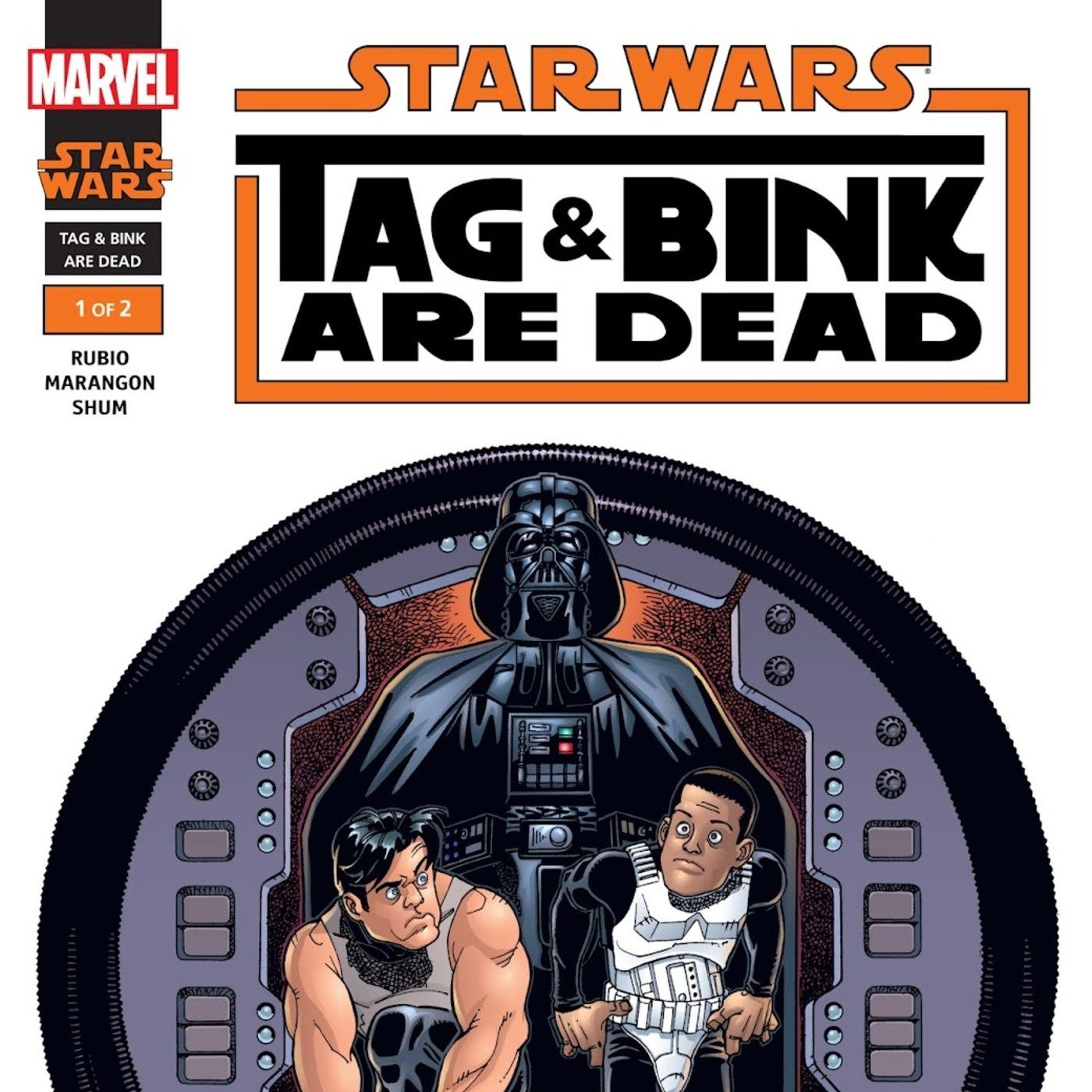 Source Material #418.5 - Star Wars: Tag & Bink Are Dead + Tag & Bink II (Dark Horse, 2001 and 2006) episode artwork