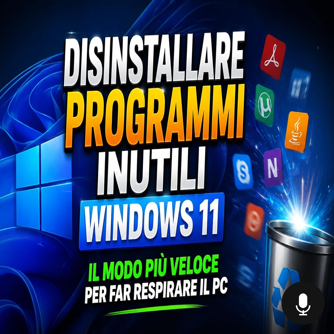 Disinstallare programmi inutili Windows 11, il modo più veloce per far respirare il PC episode artwork