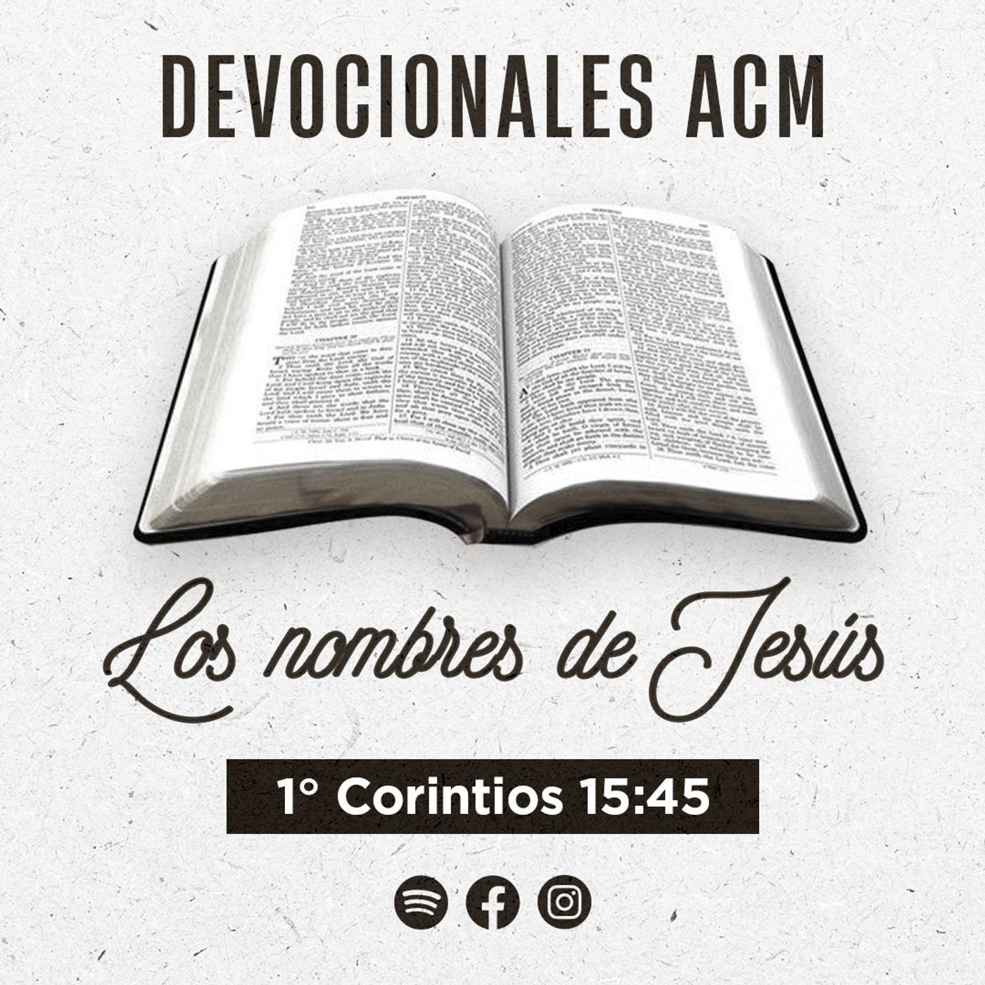 Los nombres de Jesús | 1° Corintios 15:45 episode artwork