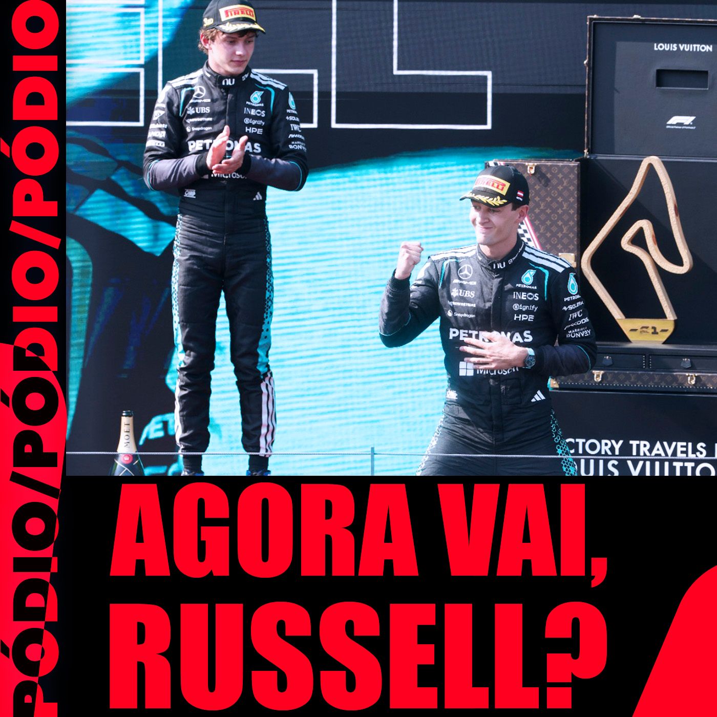 Russell vence, Verstappen segura Kimi e é 2º, Bortoleto 11º | Molina analisa o GP da Áustria de F1 episode artwork