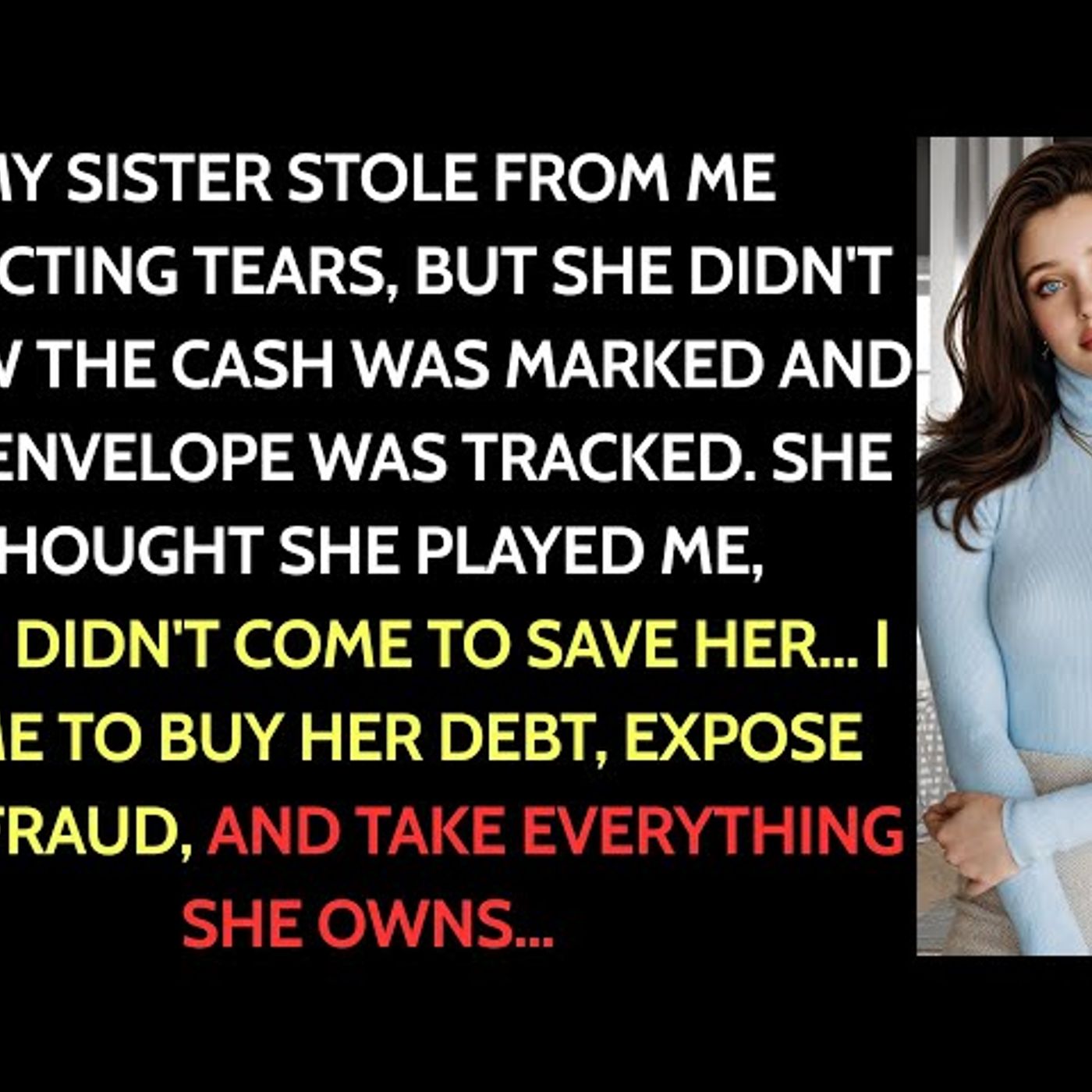 “My Sister Stole Money From My Room—She Expected Me to Cry, But Instead I Smiled…” episode artwork